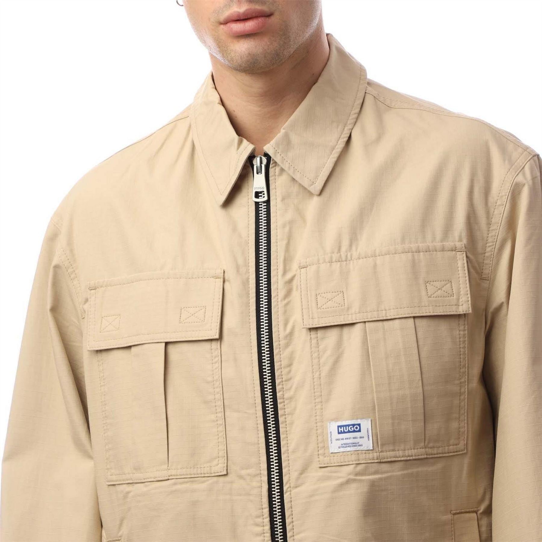 Hugo Logo Label Jacket