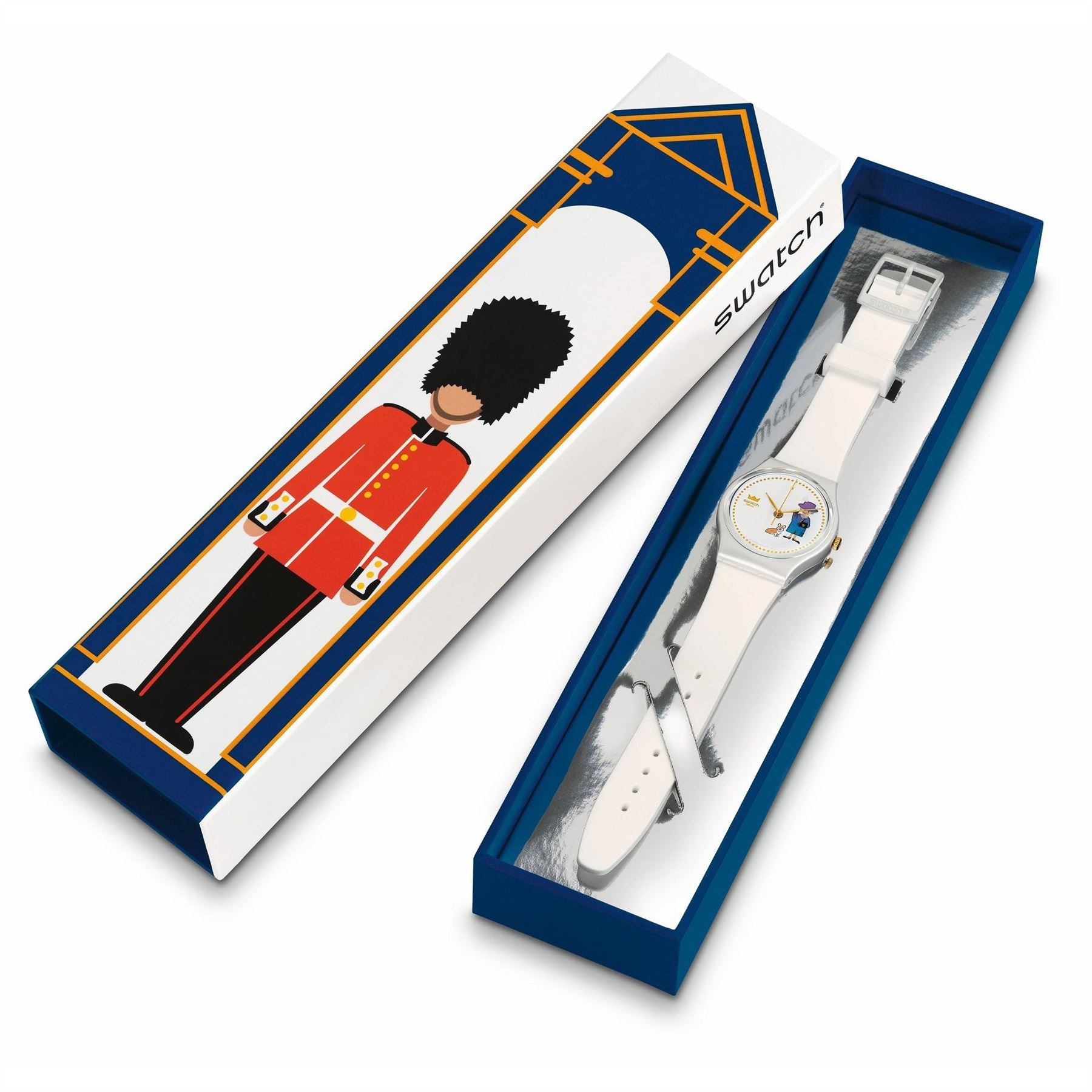 Swatch Original Rubber Single Wrap Fashion Analogue Watch