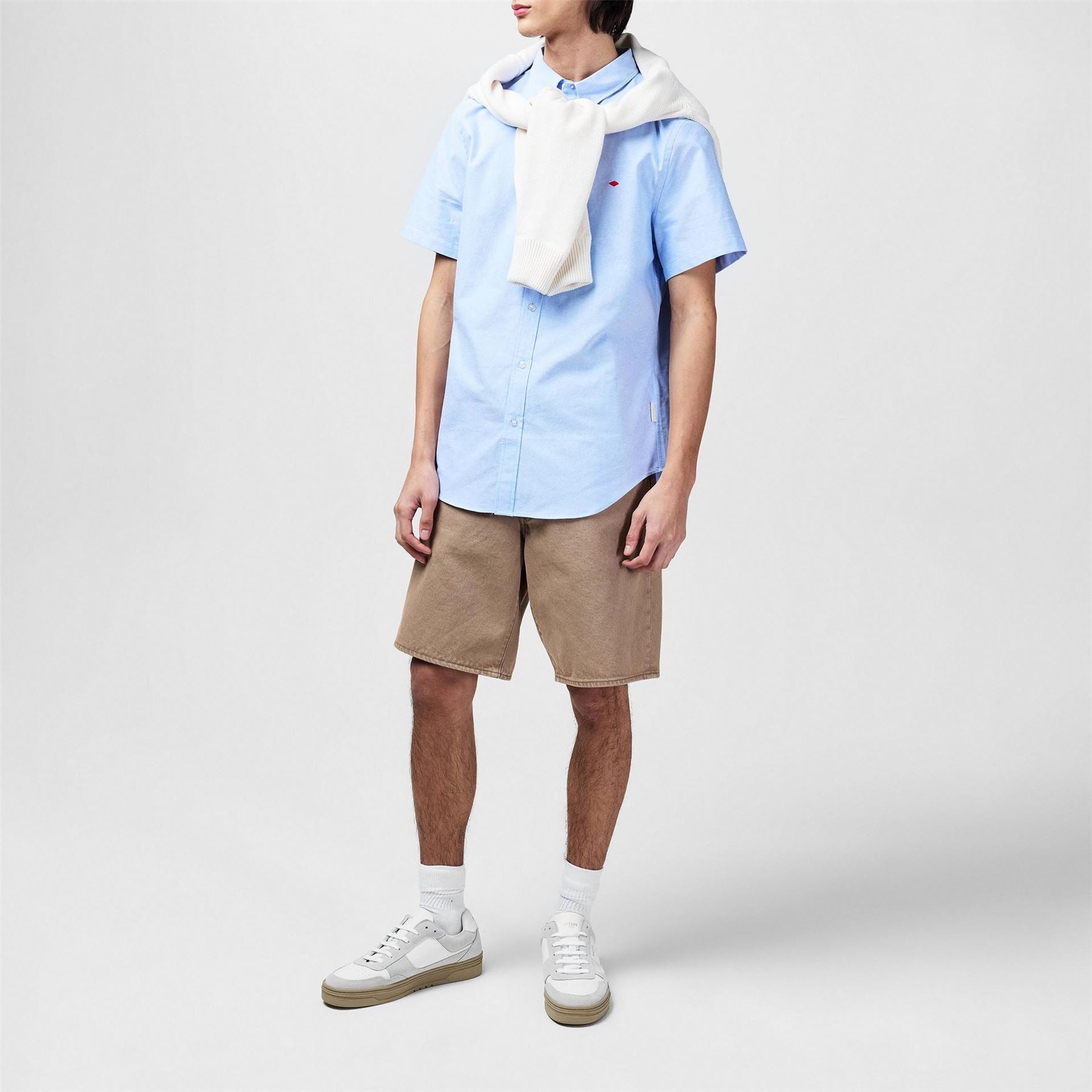 Lee Cooper Cooper Short Sleeve Oxford Shirt