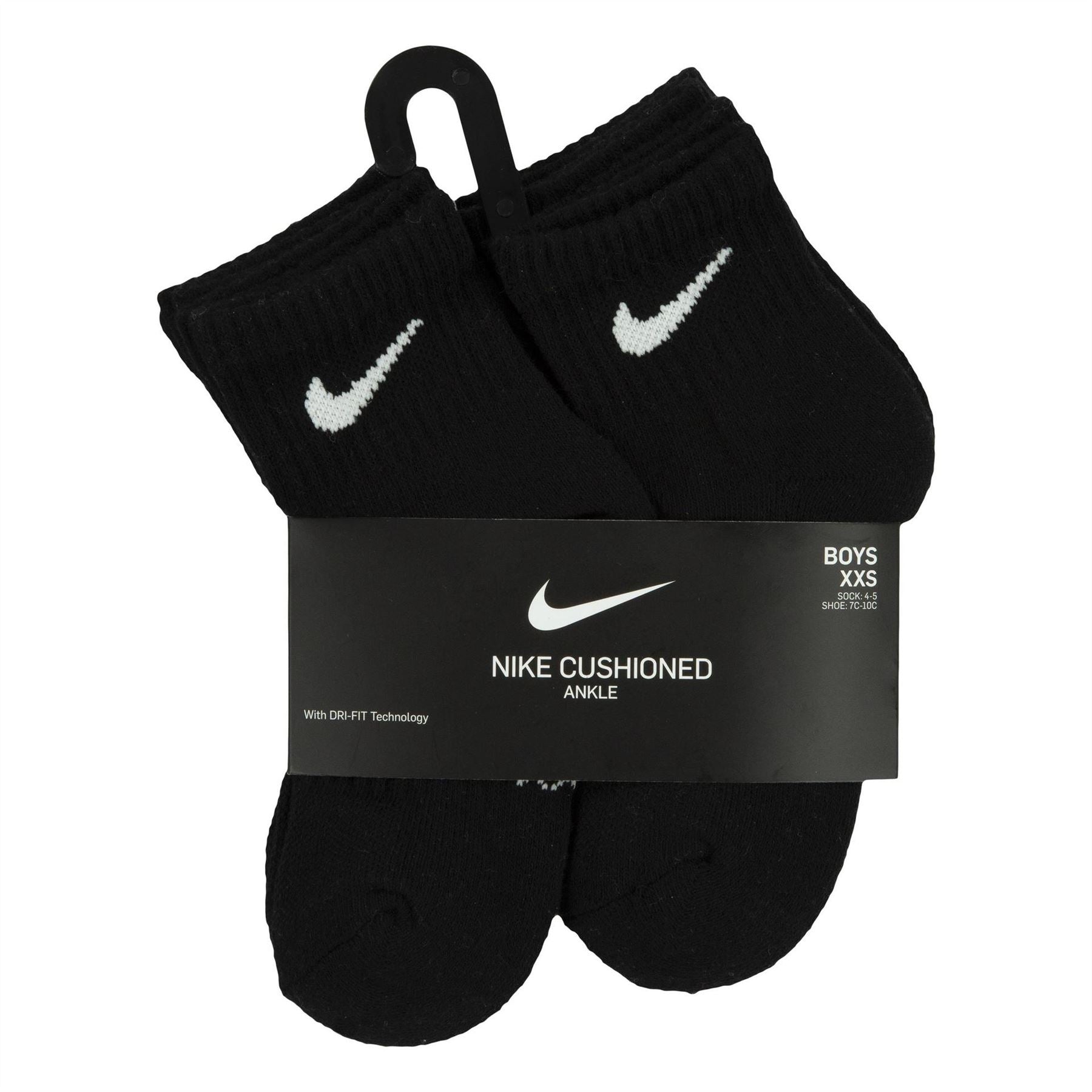 Nike Swoosh Performance Quarter Sock 6 Pack Childrens