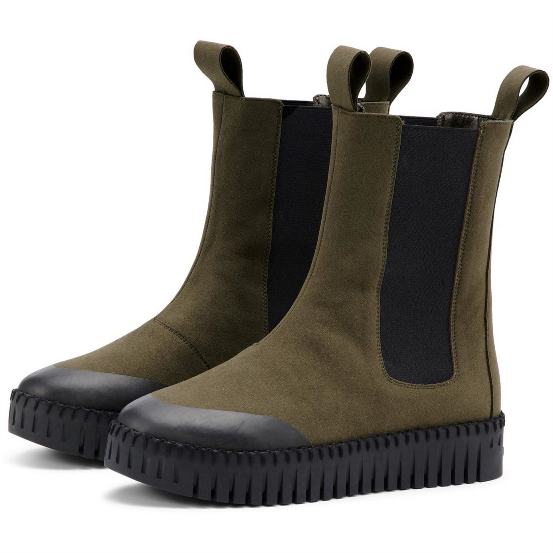 Ilse Jacobsen Long Chelsea Block Heel Boots
