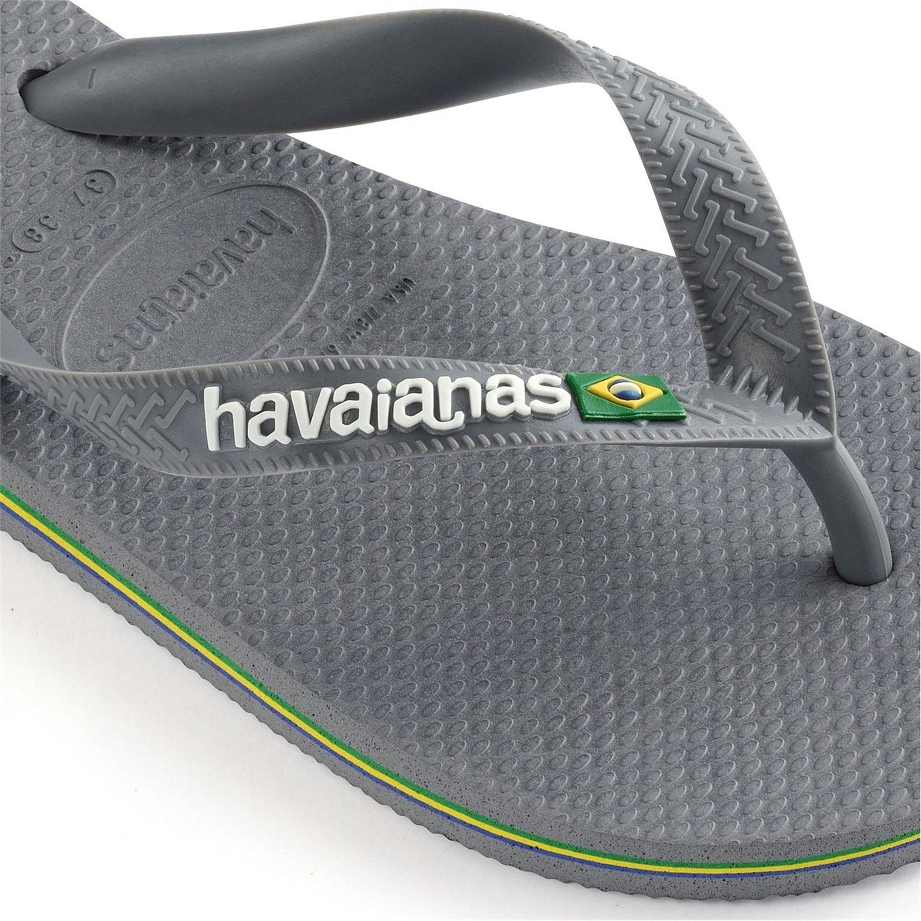 Havaianas Brasil Logo Flip Flops