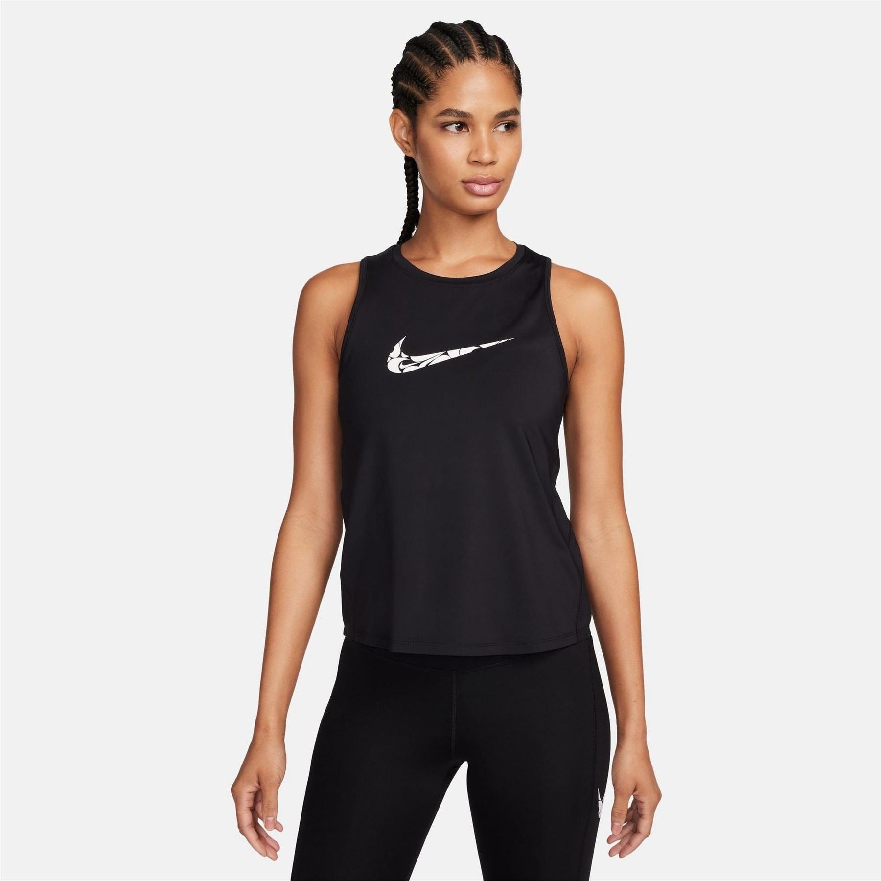 Nike Womens One Swoosh Dri Fit Running Tank Top