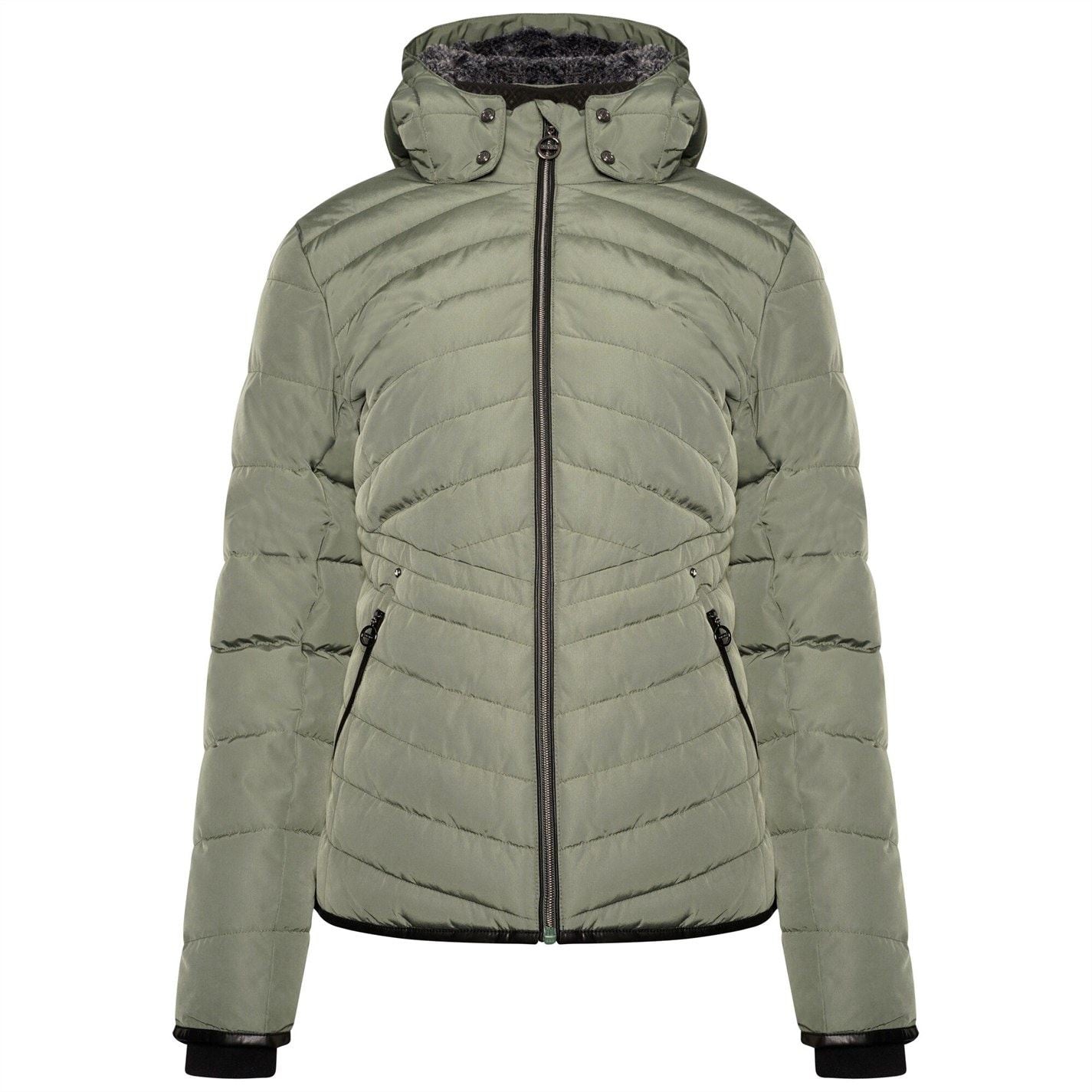 Dare 2b Hooded Relaxed Fit Puffer Jacket with Zipped Pocket