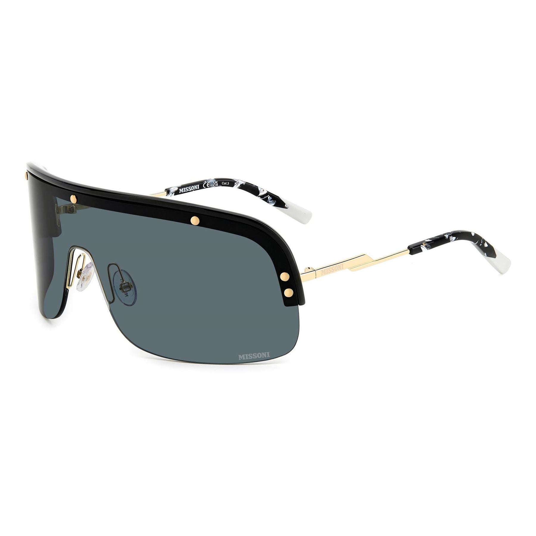 Missoni Shield Oversized Sunglasses