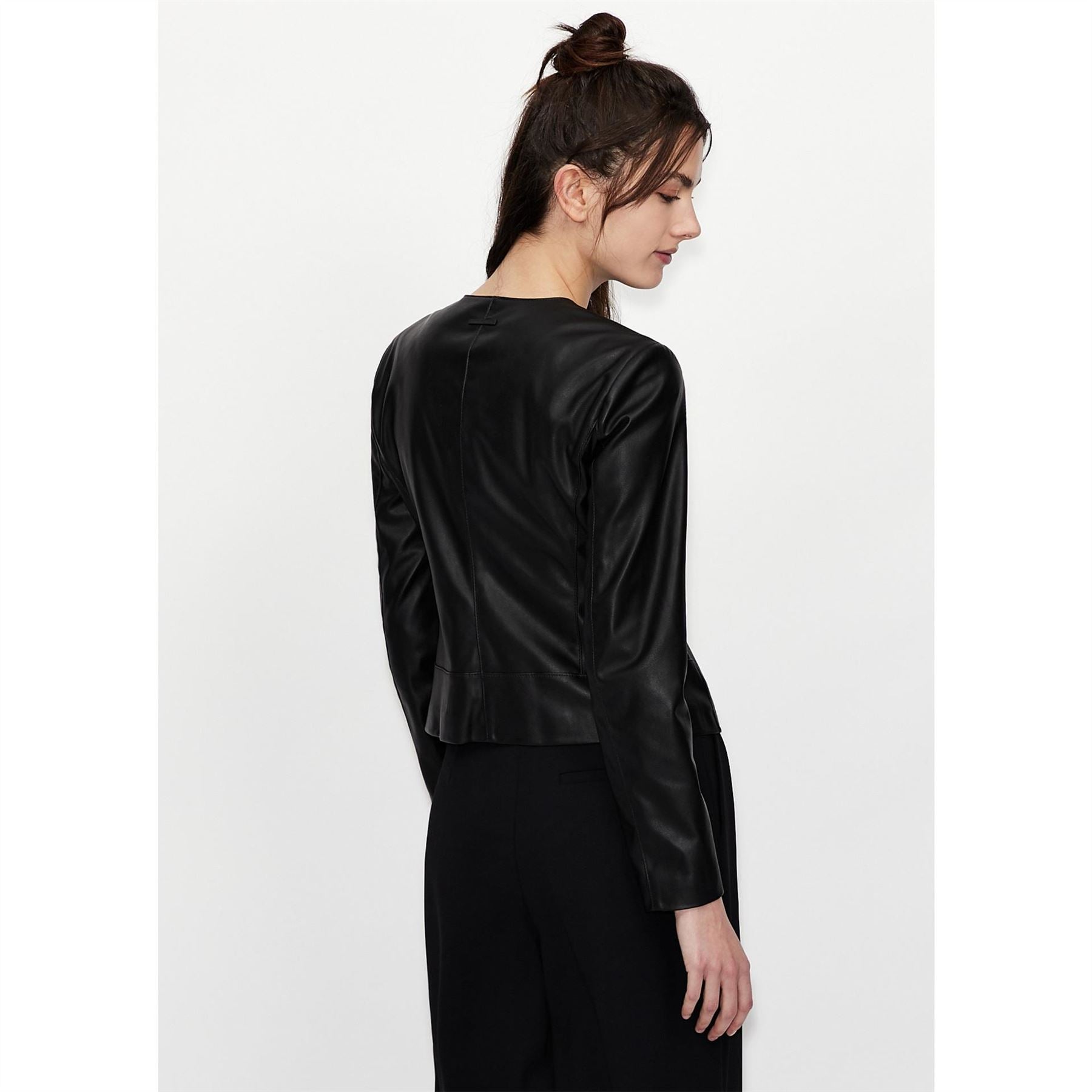 Armani Exchange Leather Jacket