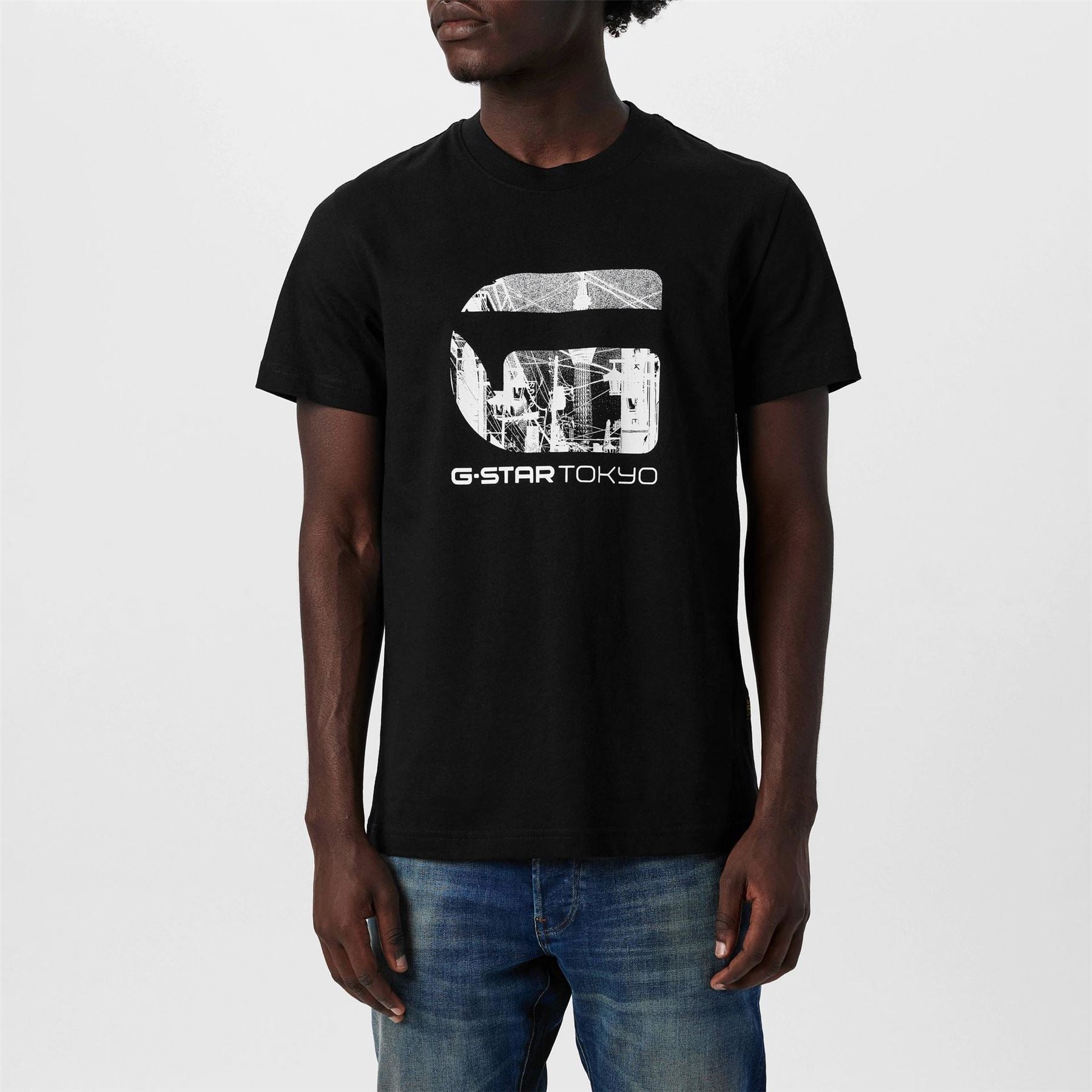 G Star Tokyo Regular Fit Crew Neck T-Shirt