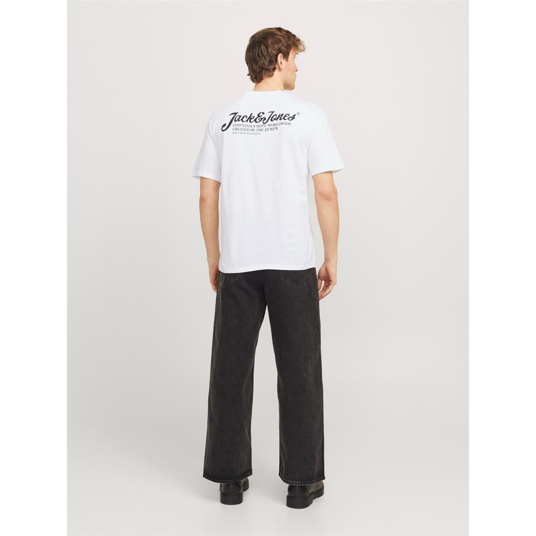 Jack and Jones Jj Short Sleeve Logo Regular Fit T-Shirt