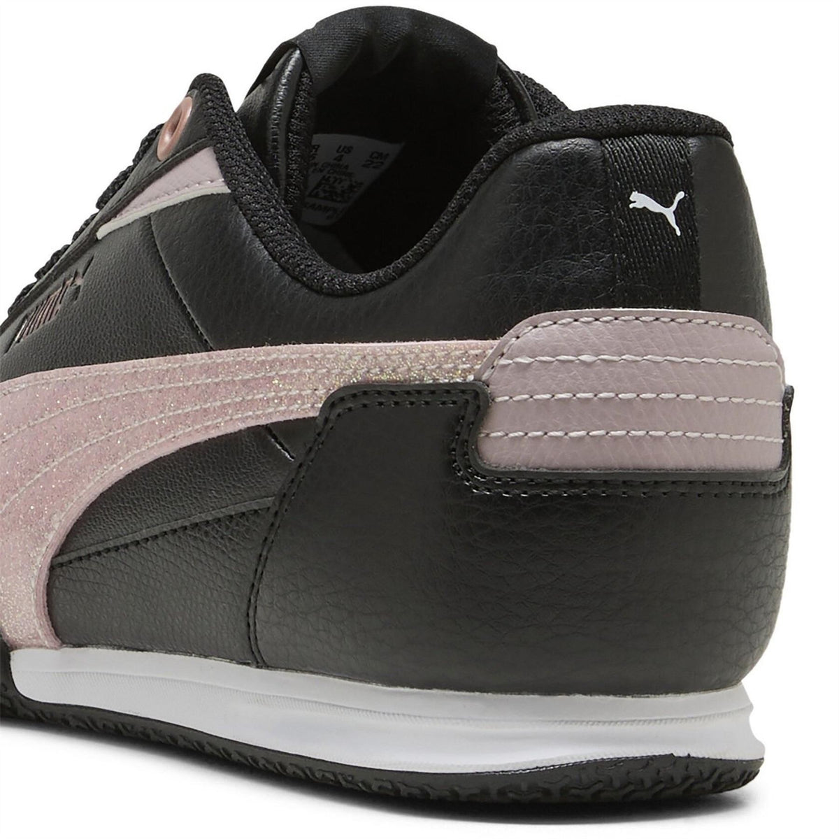 Puma Bella D Glitter Canvas Low Top Sneakers