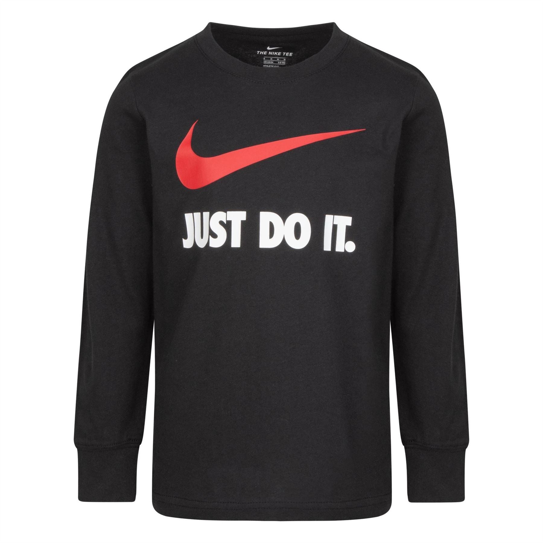 Nike Swoosh Just Do It Long Sleeve T-Shirt