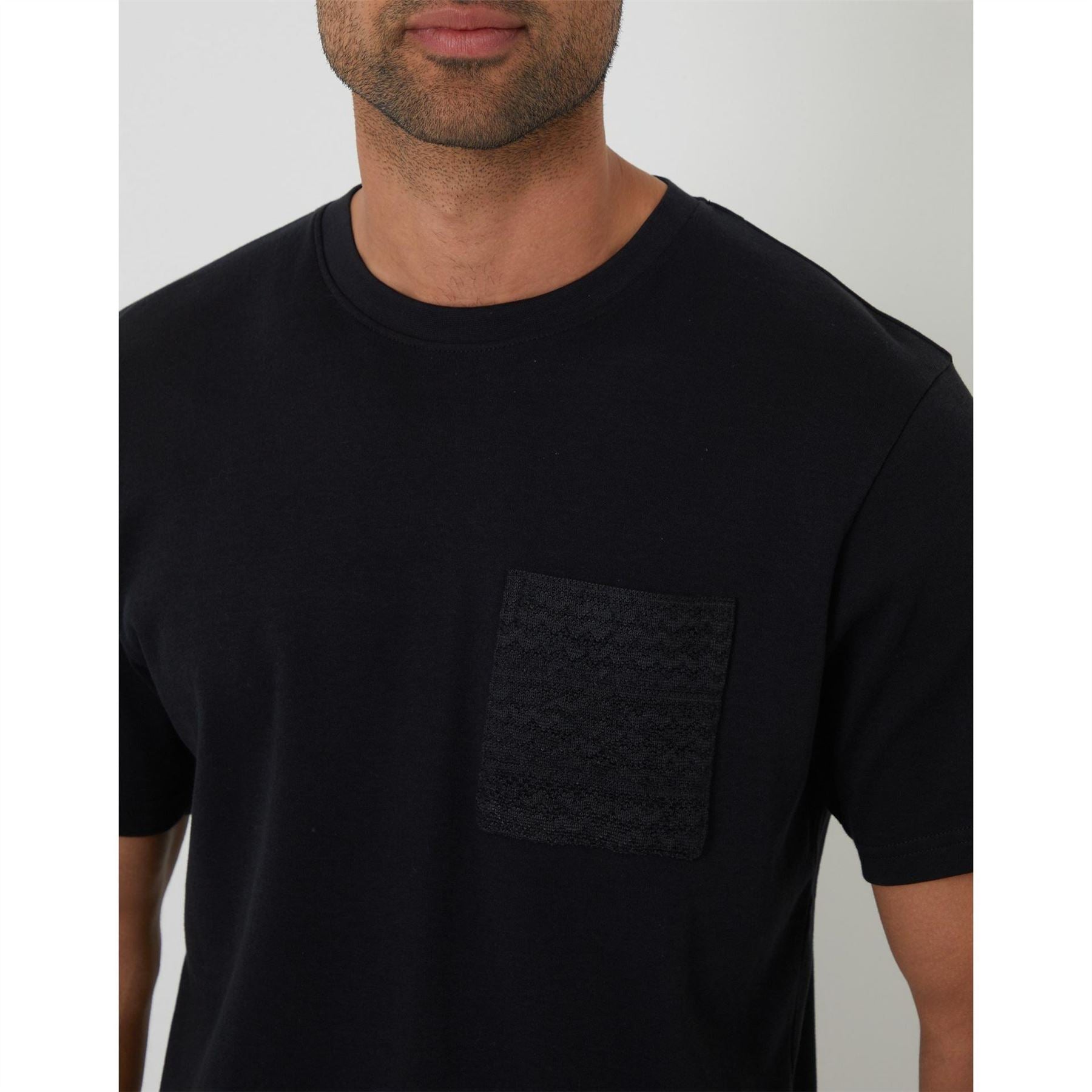 Threadbare Havana Regular Fit Crew Neck T-Shirt