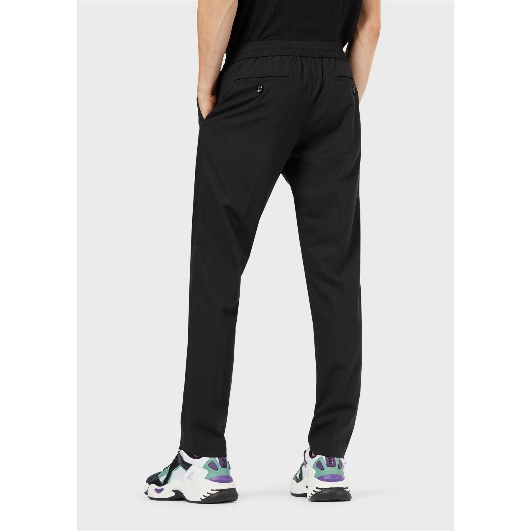 Emporio Armani Casual Straight Leg Trousers
