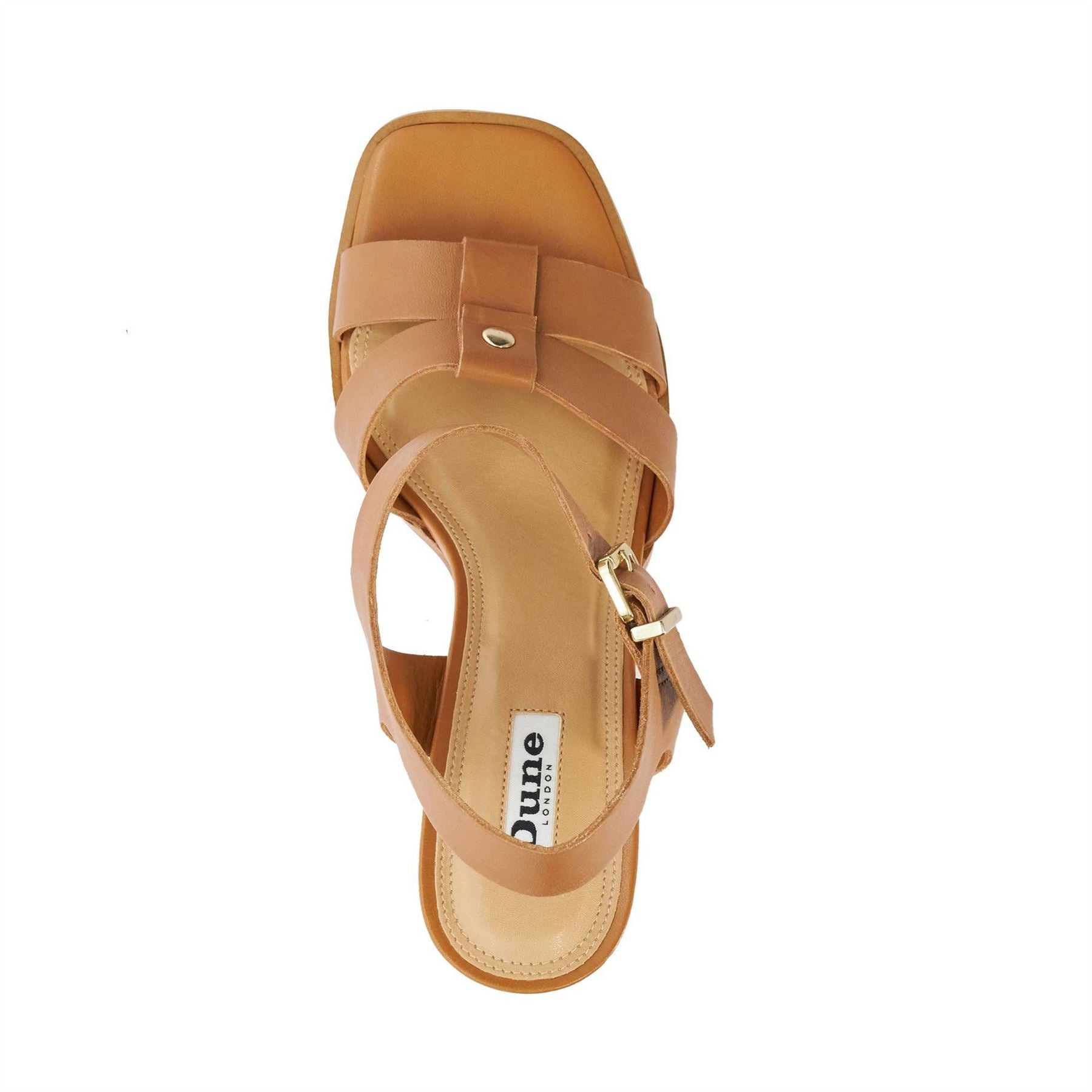 Dune London Lo Jessia Metallic High Heel Sandals
