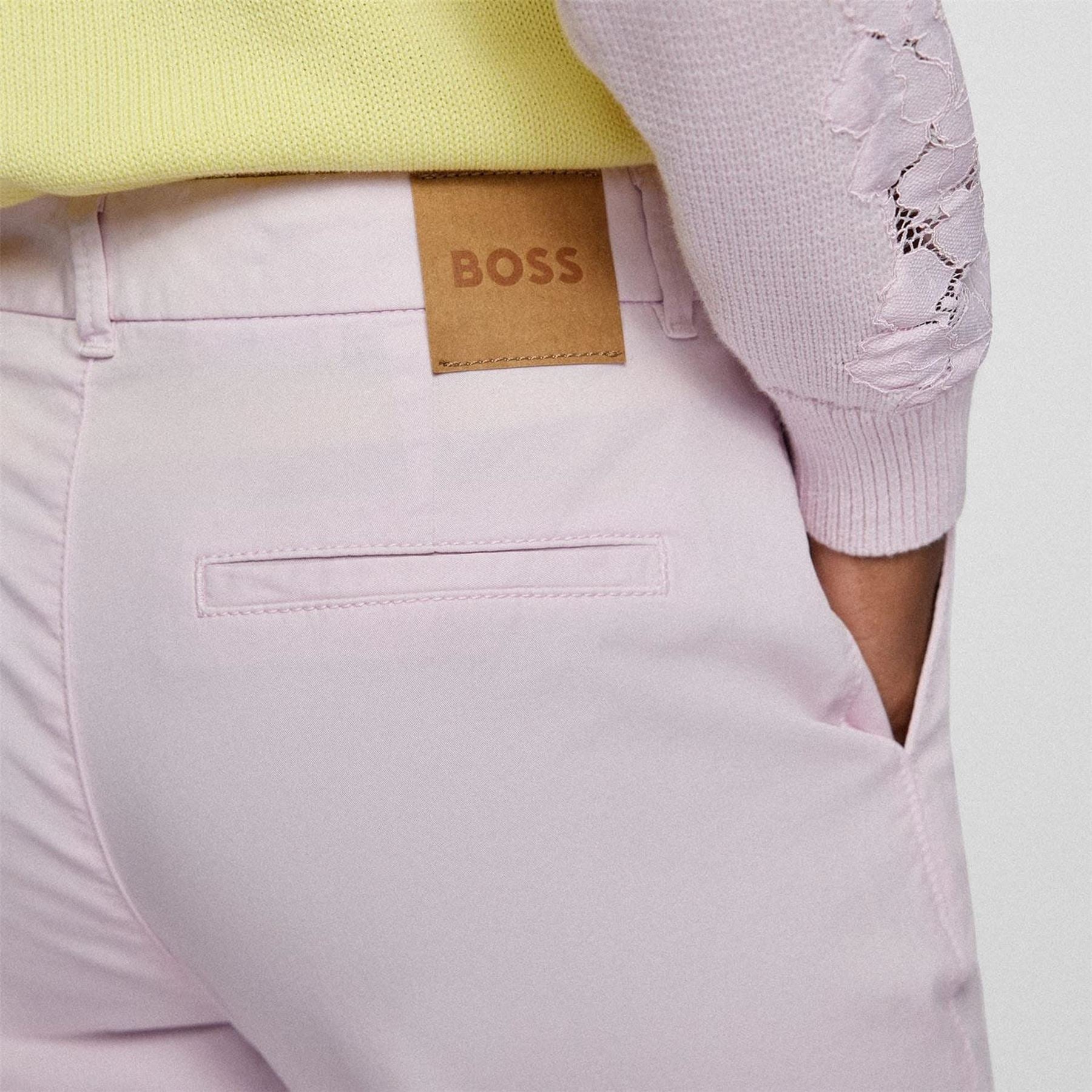 Boss Womens C Tachini2 D 10232926 01 Straight Leg Trousers