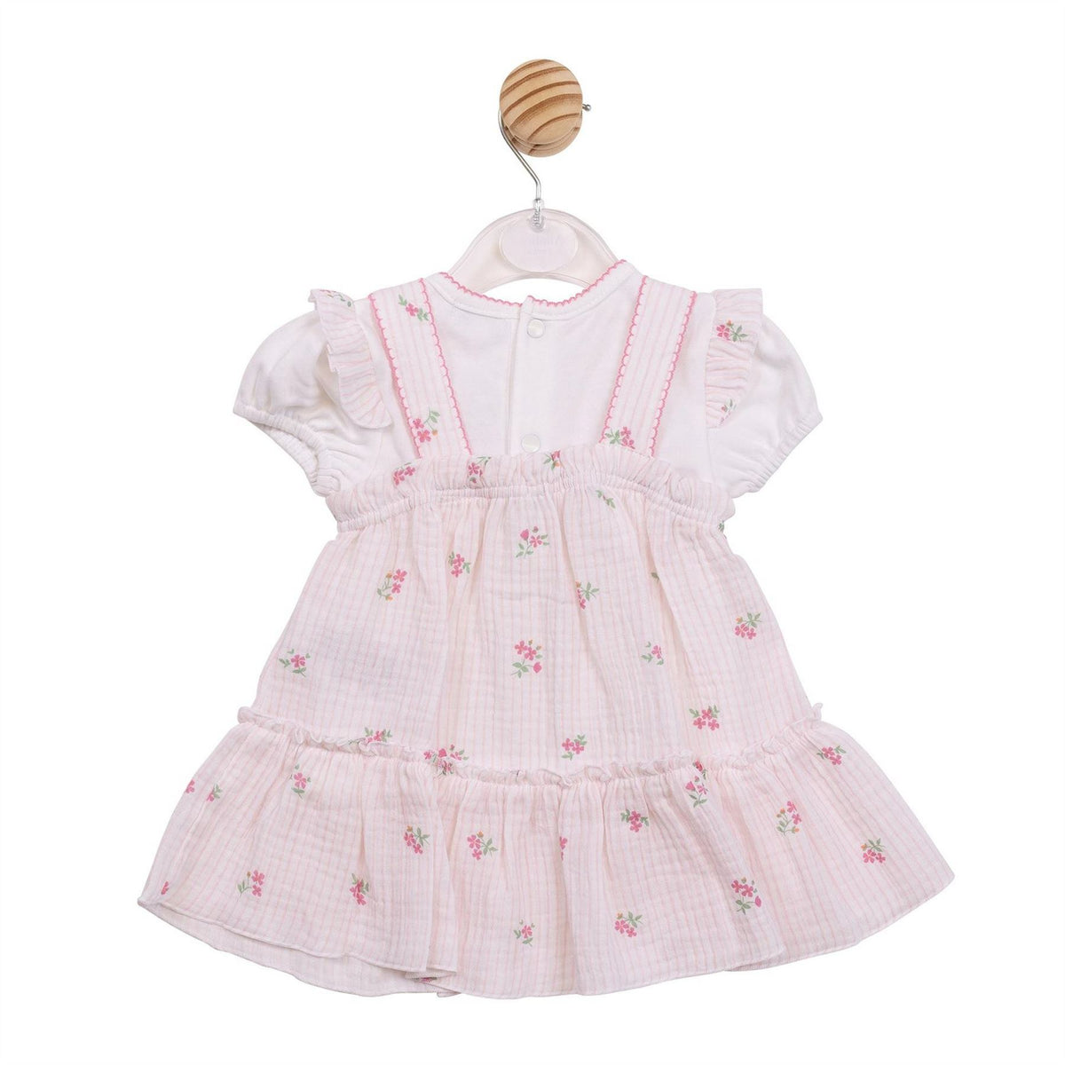 Mintini Baby Top  And  Sundress Bubble Dress