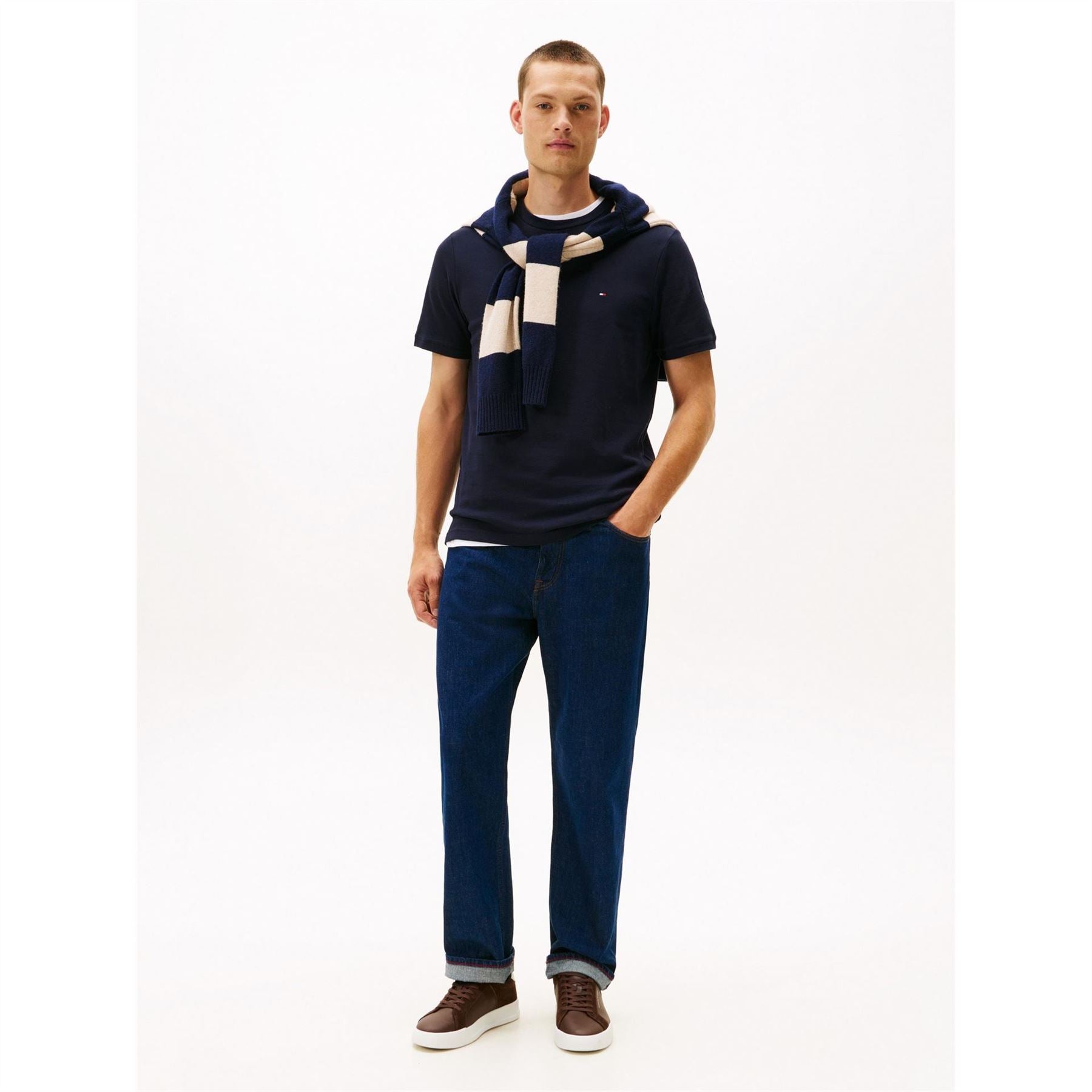 Tommy Hilfiger Court Nubuck Low Top Trainers