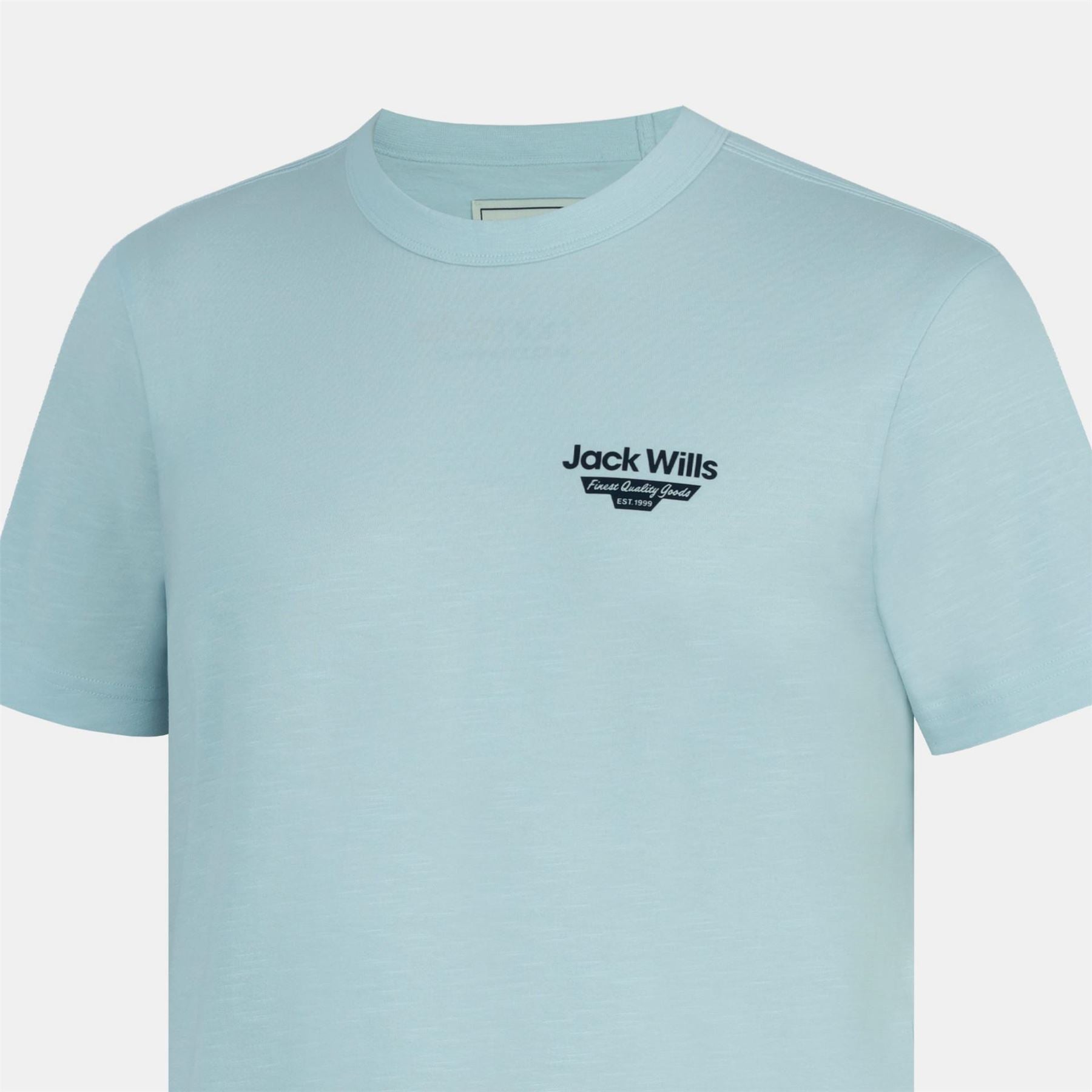 Jack Wills Staple Cotton Short Sleeve Crew Neck T-Shirt