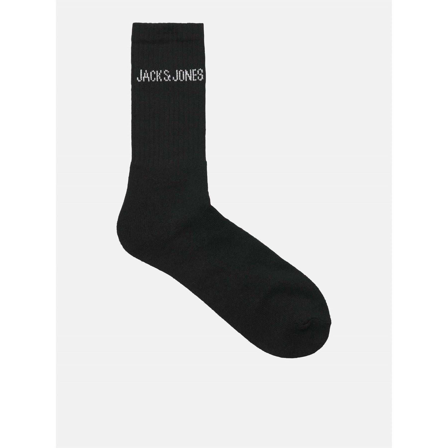 Jack and Jones Regen Mens 5 Pack Crew Socks