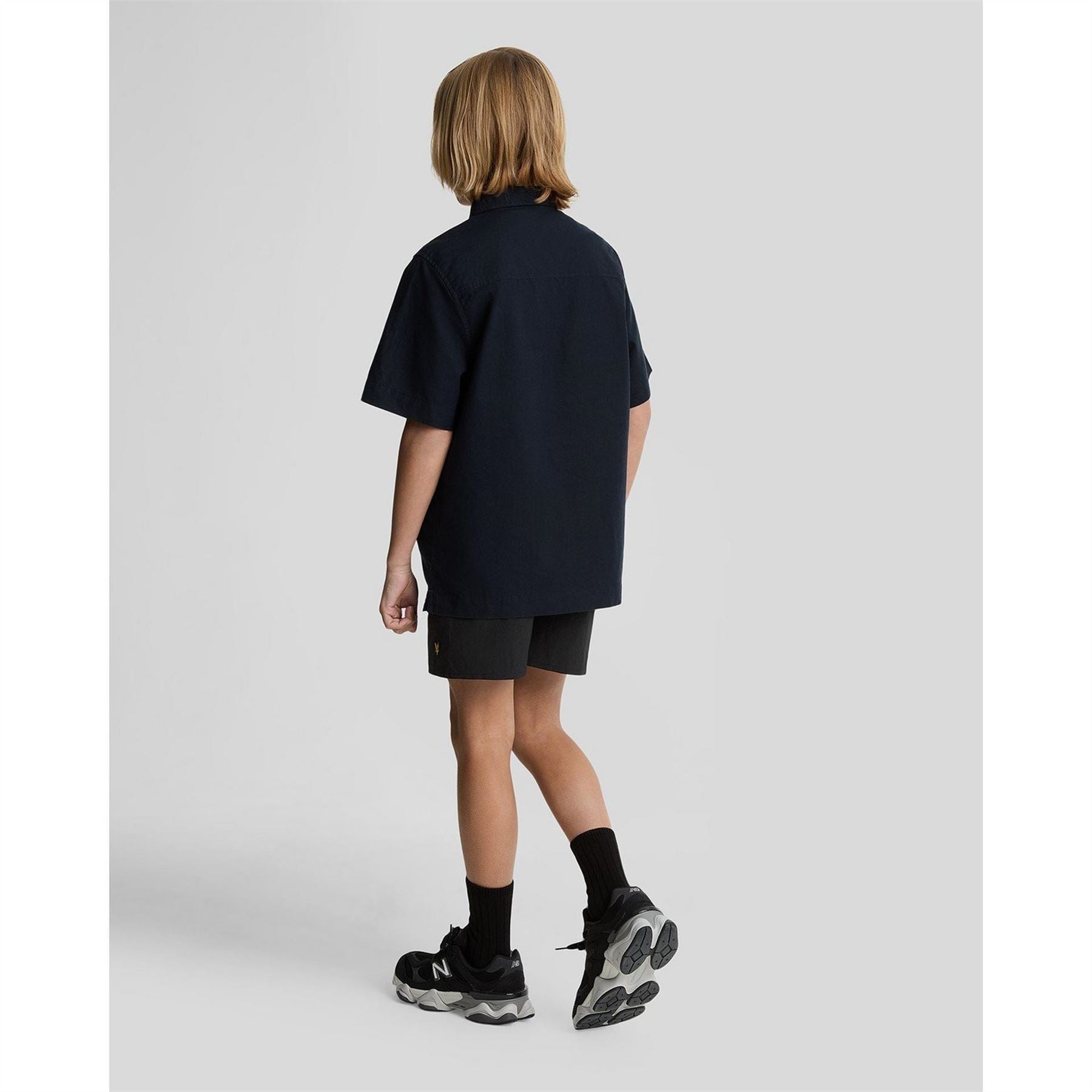 Lyle and Scott Junior Logo Print Swimming Shorts