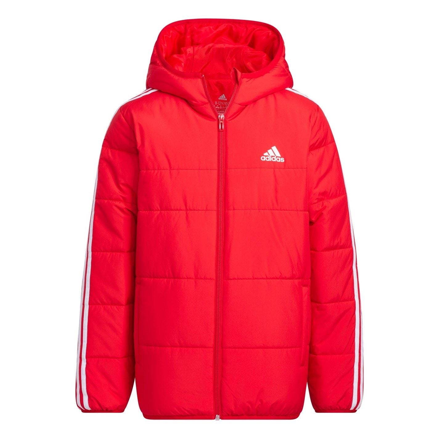 adidas Kids Essentials 3S Hooded Long Sleeve Puffer Jacket