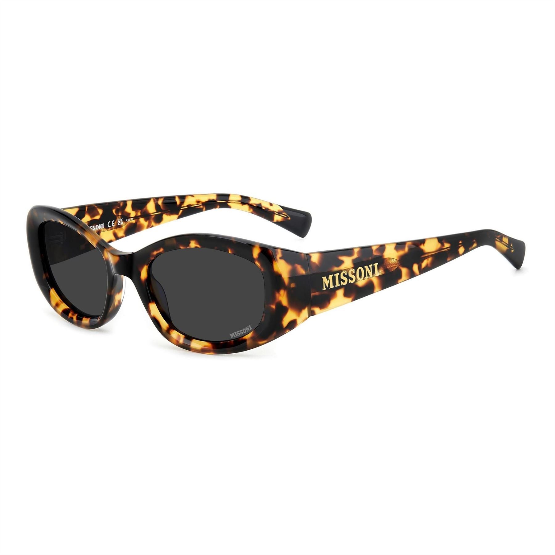 Missoni Rectangular Round Sunglasses