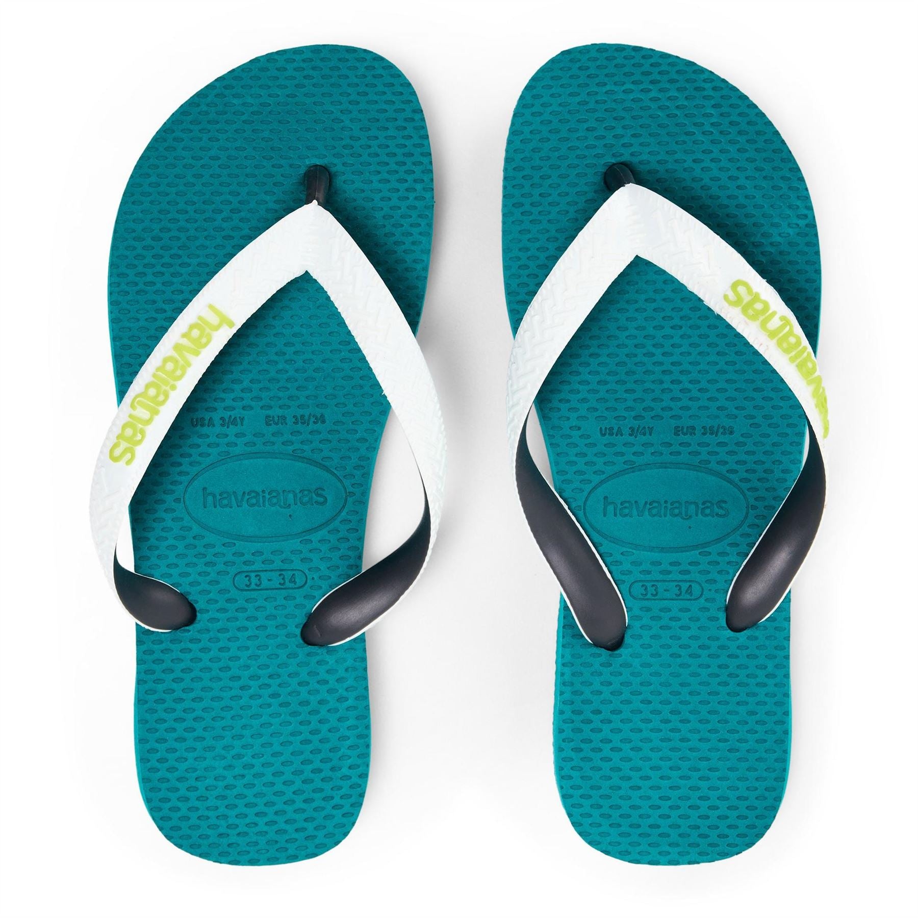 Havaianas Kids Top Mix Vibe Green Flip Flops