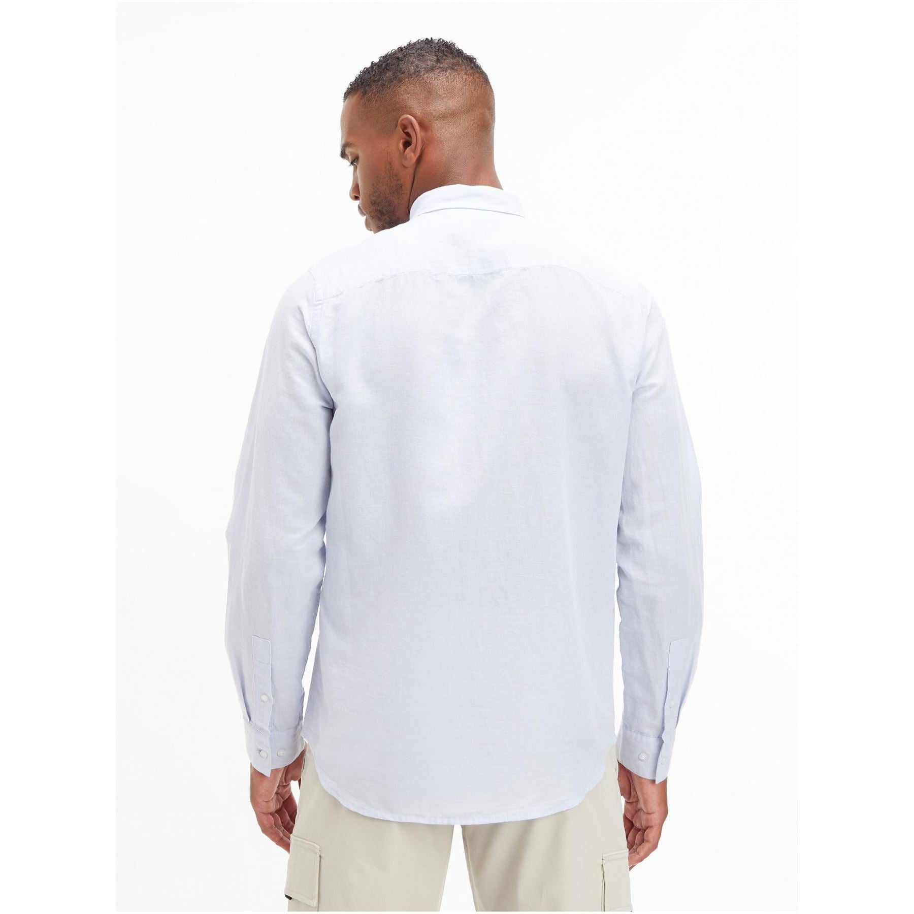 Calvin Klein Linen Cotton Regular Fit Shirt