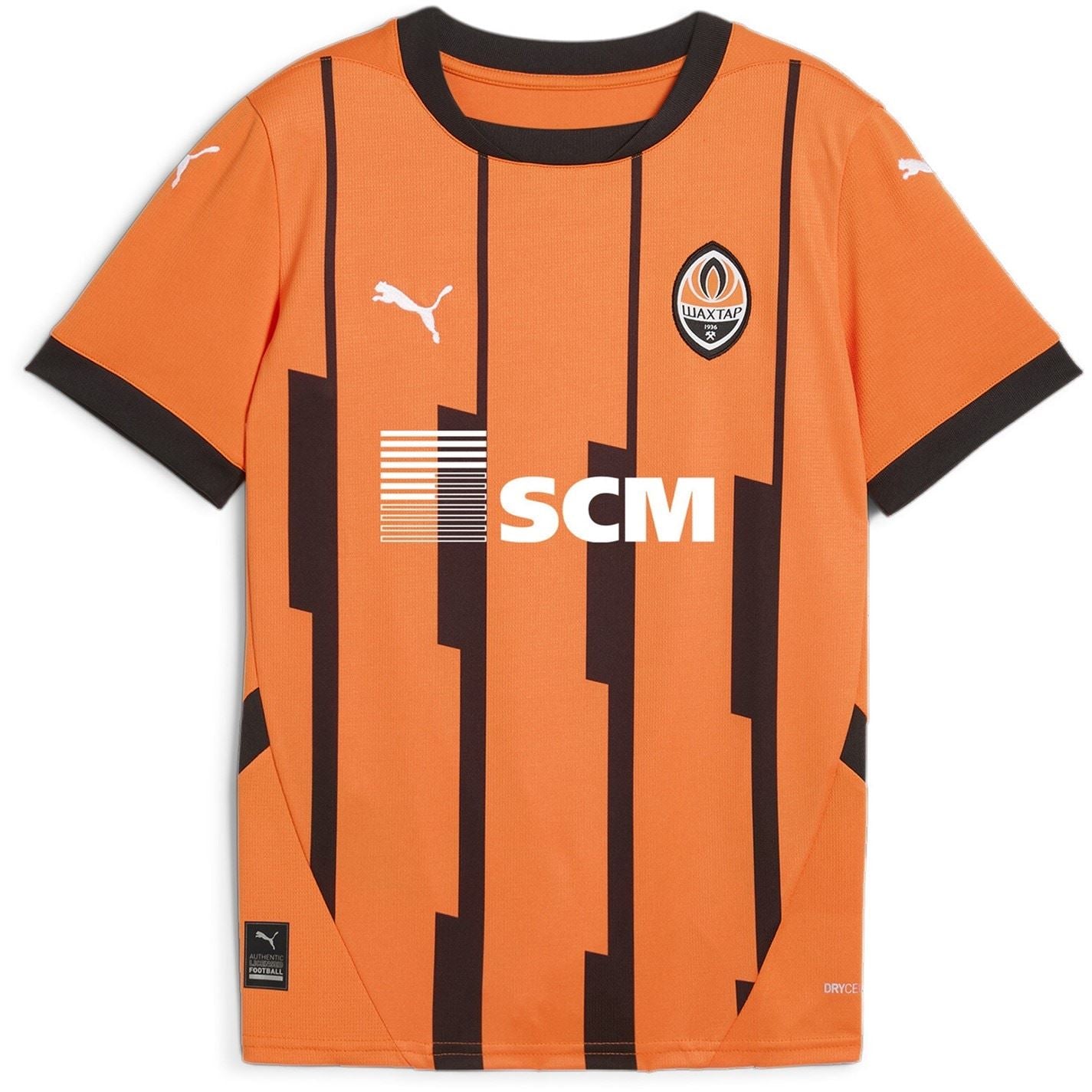 Puma Fc Shakhtar Donetsk Home Shirt 2024 2025 Juniors