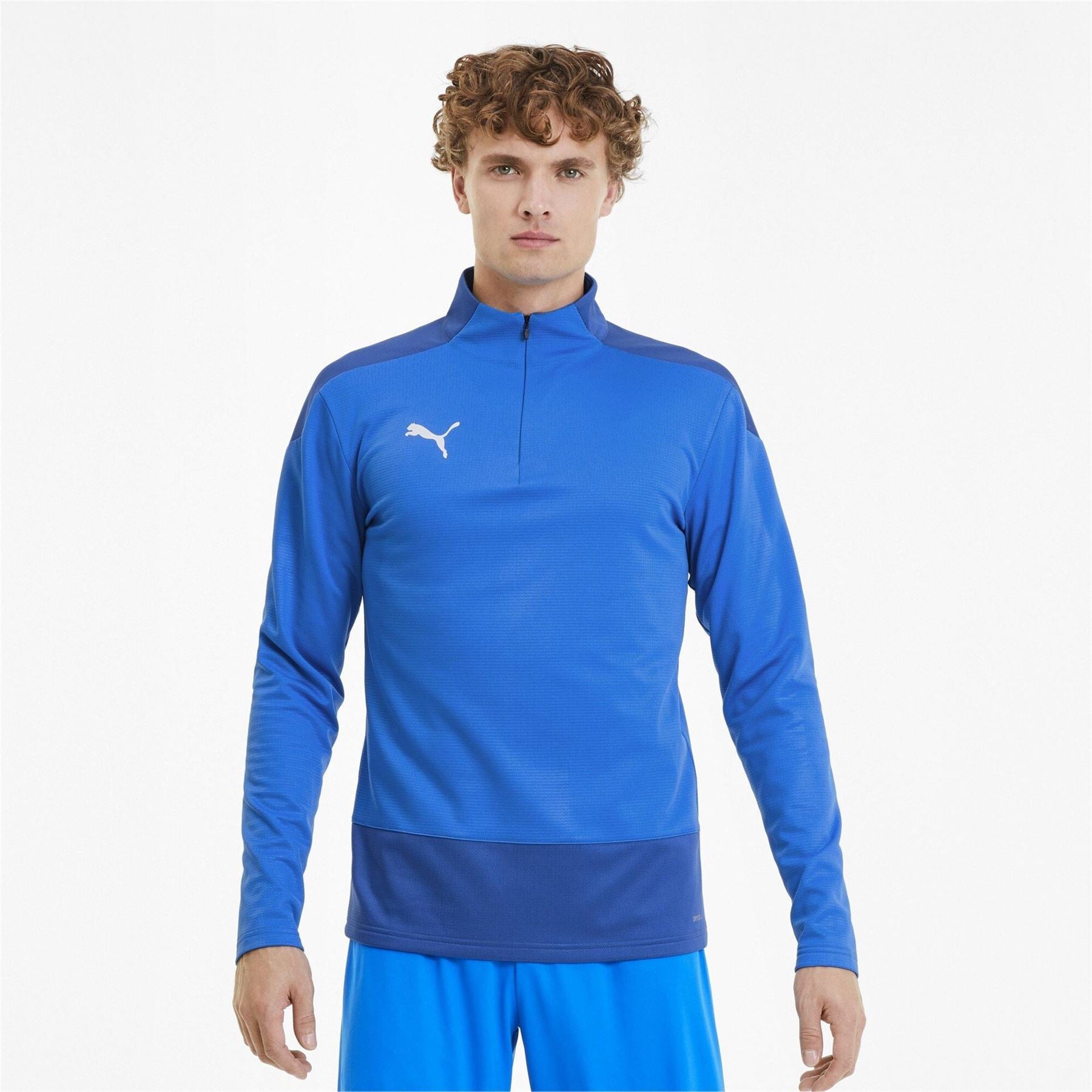 Puma Mens Teamgoal 23 Training Quarter Zip Top Fleece