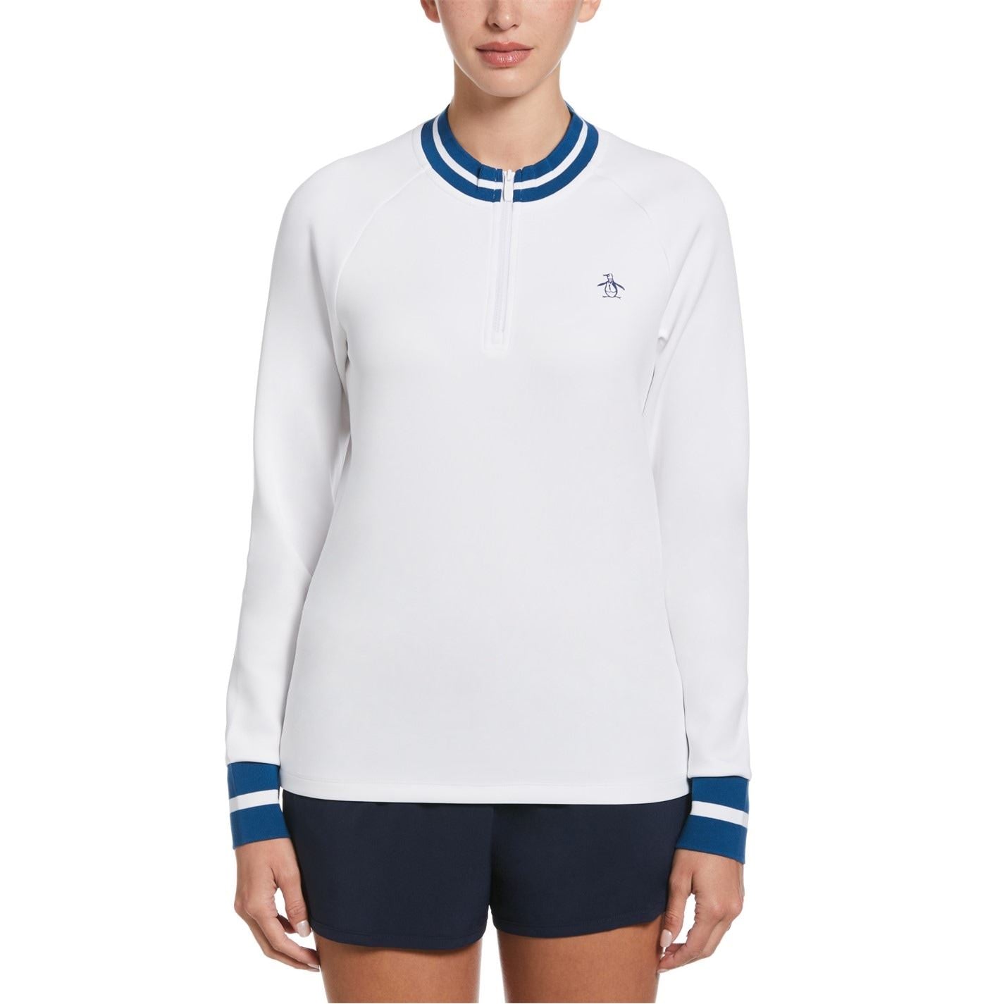 Original Penguin High Neck Penguin Relaxed Fit Sweatshirt