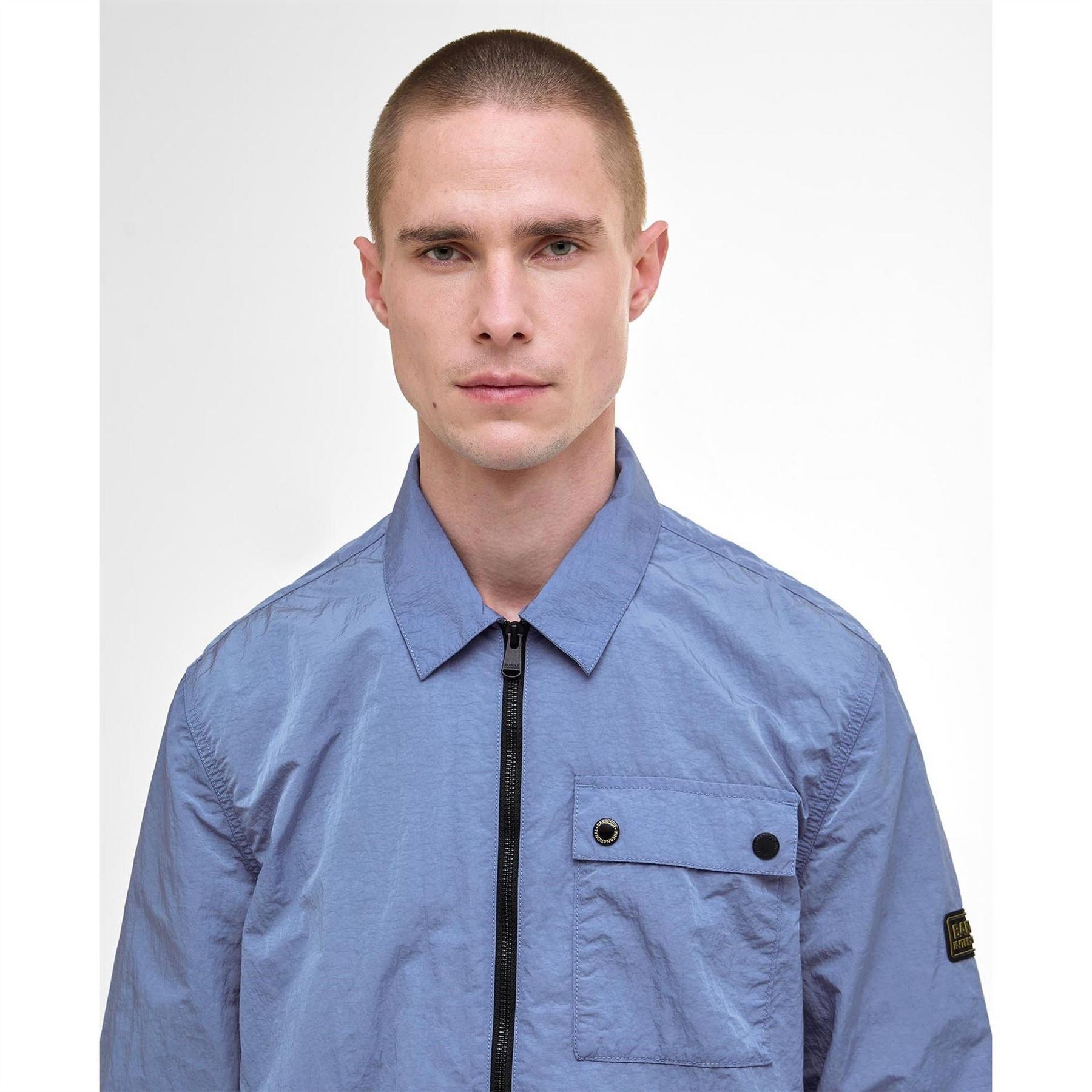 Barbour International Inline Zip Through Overshirt