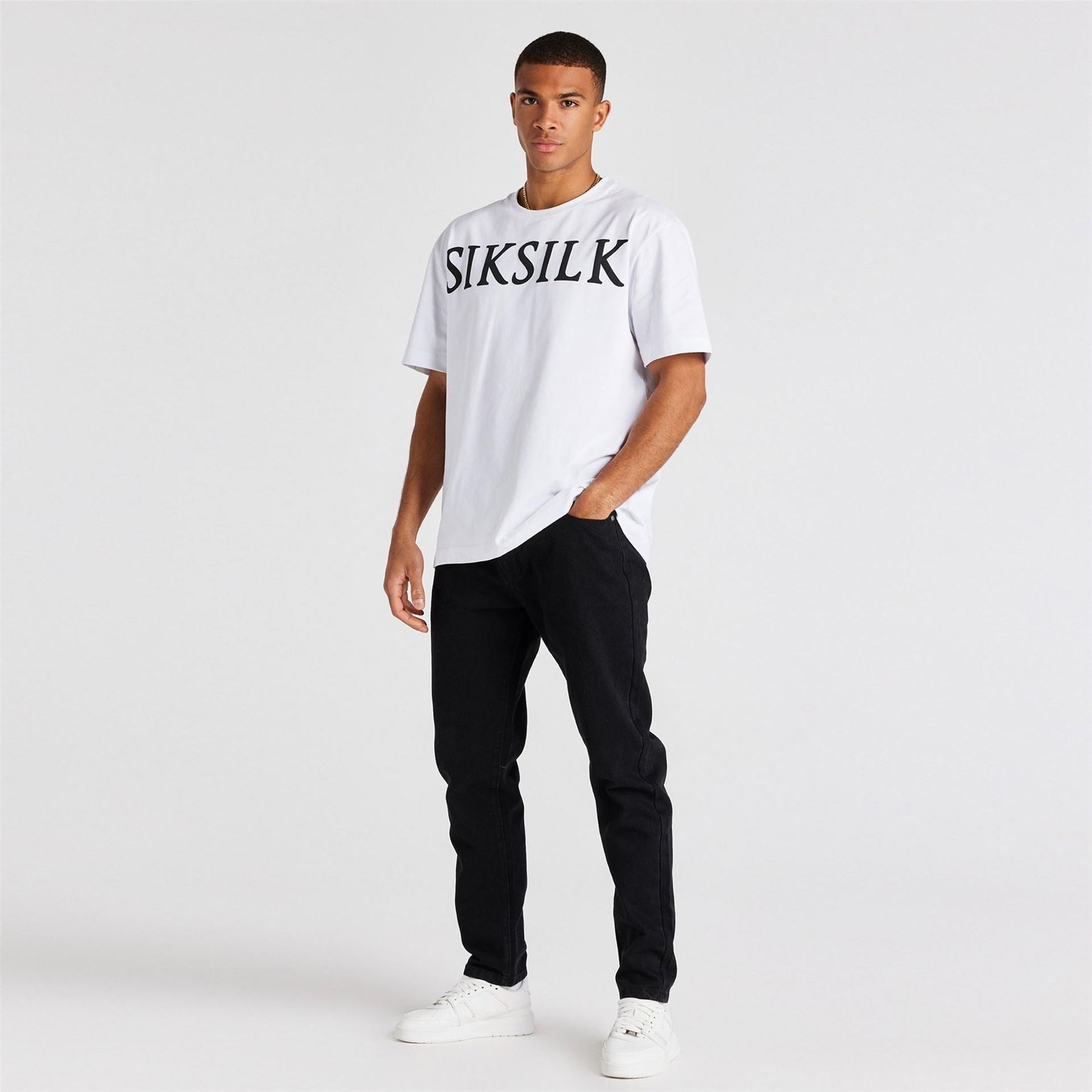 SikSilk St Jean Regular Fit Straight Leg Pants