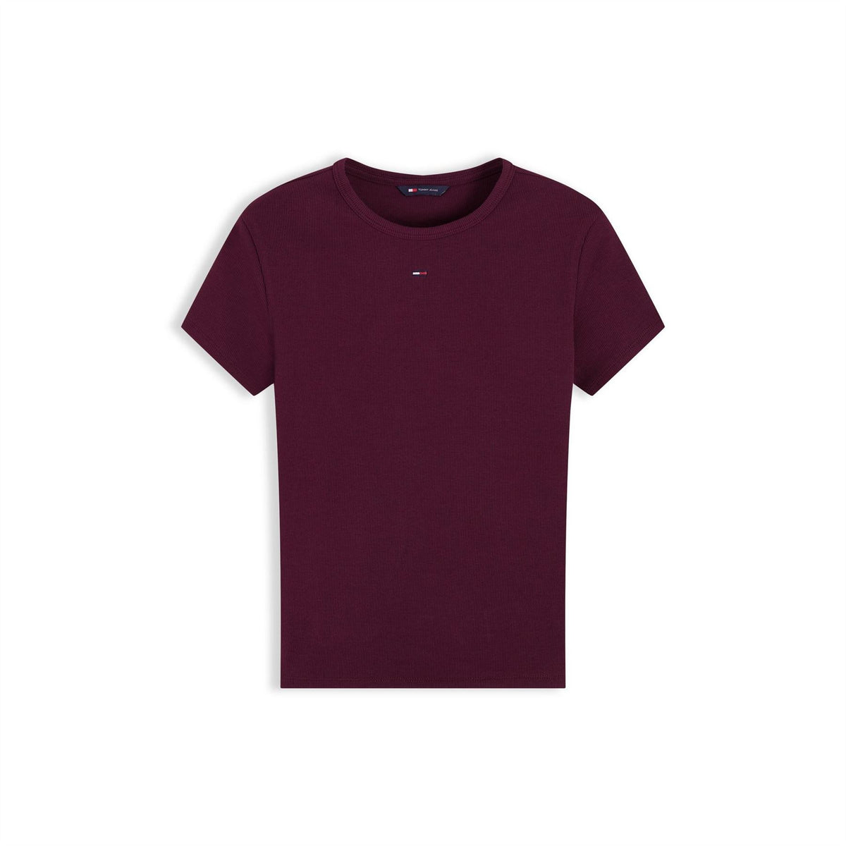 Tommy Jeans Slim Essential Rib Short Sleeve T-Shirt