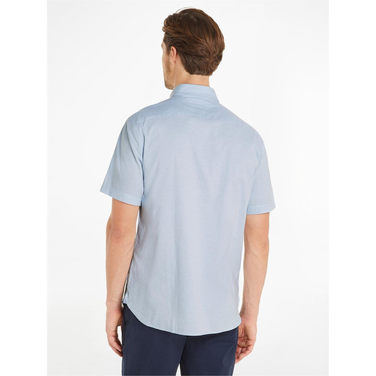 Tommy Hilfiger Flex Short Sleeve Oxford Shirt