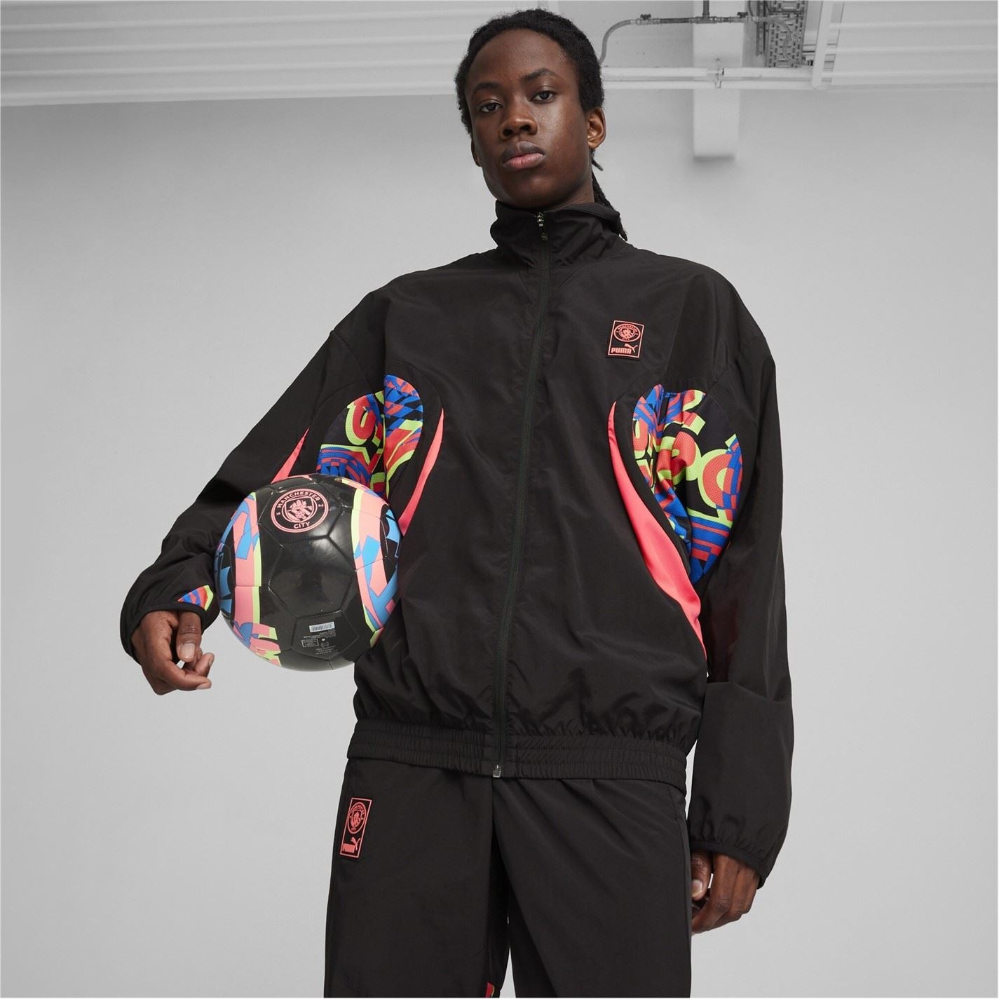 Puma Manchester City Fc Football Nrg Woven Top 2023 2024 Adults