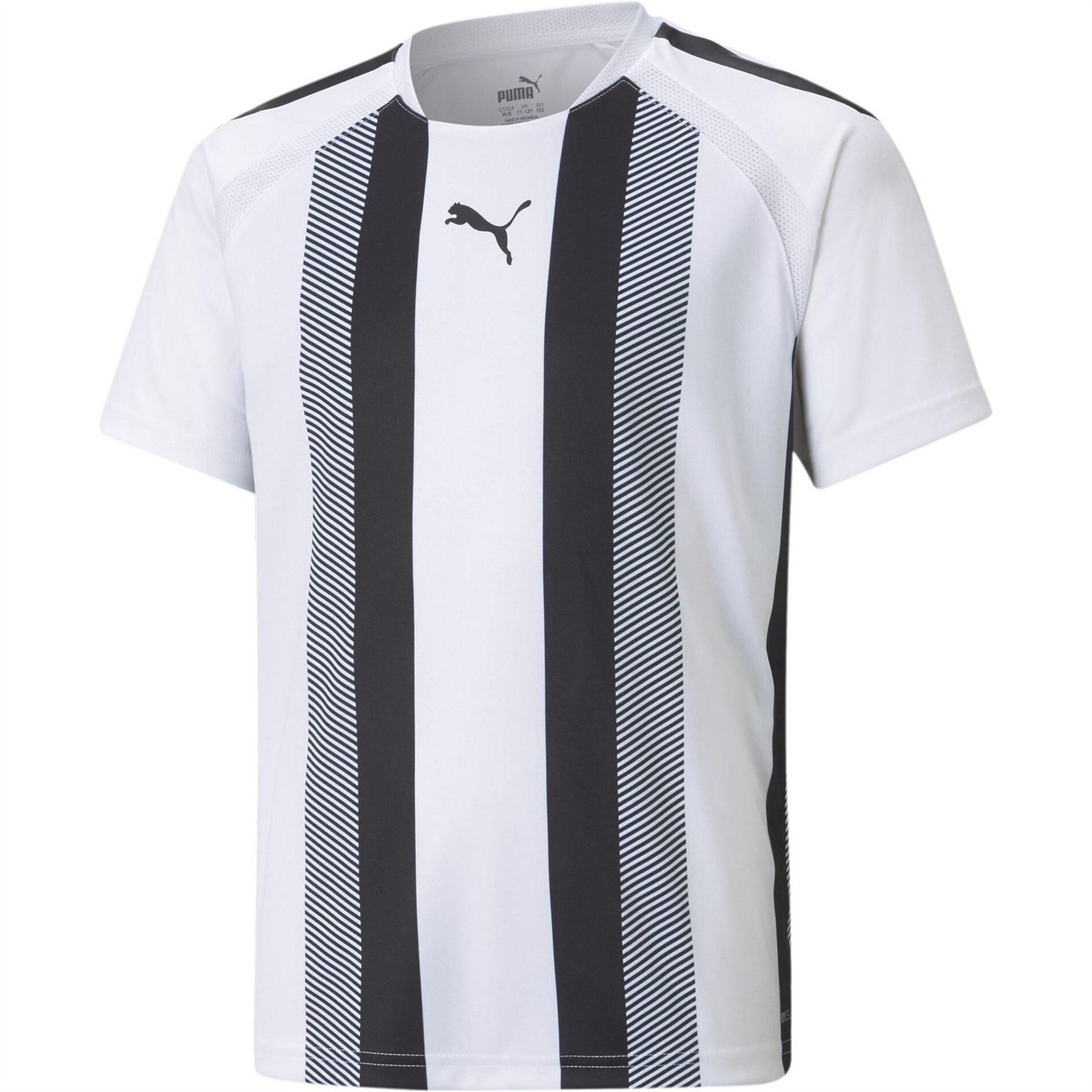 Puma Teamliga Striped Jersey Jr T-Shirt Unisex Kids
