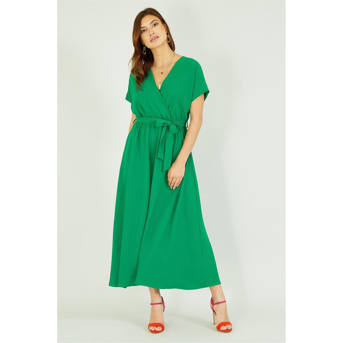 Mela London Kimono Sleeve Midi Dress