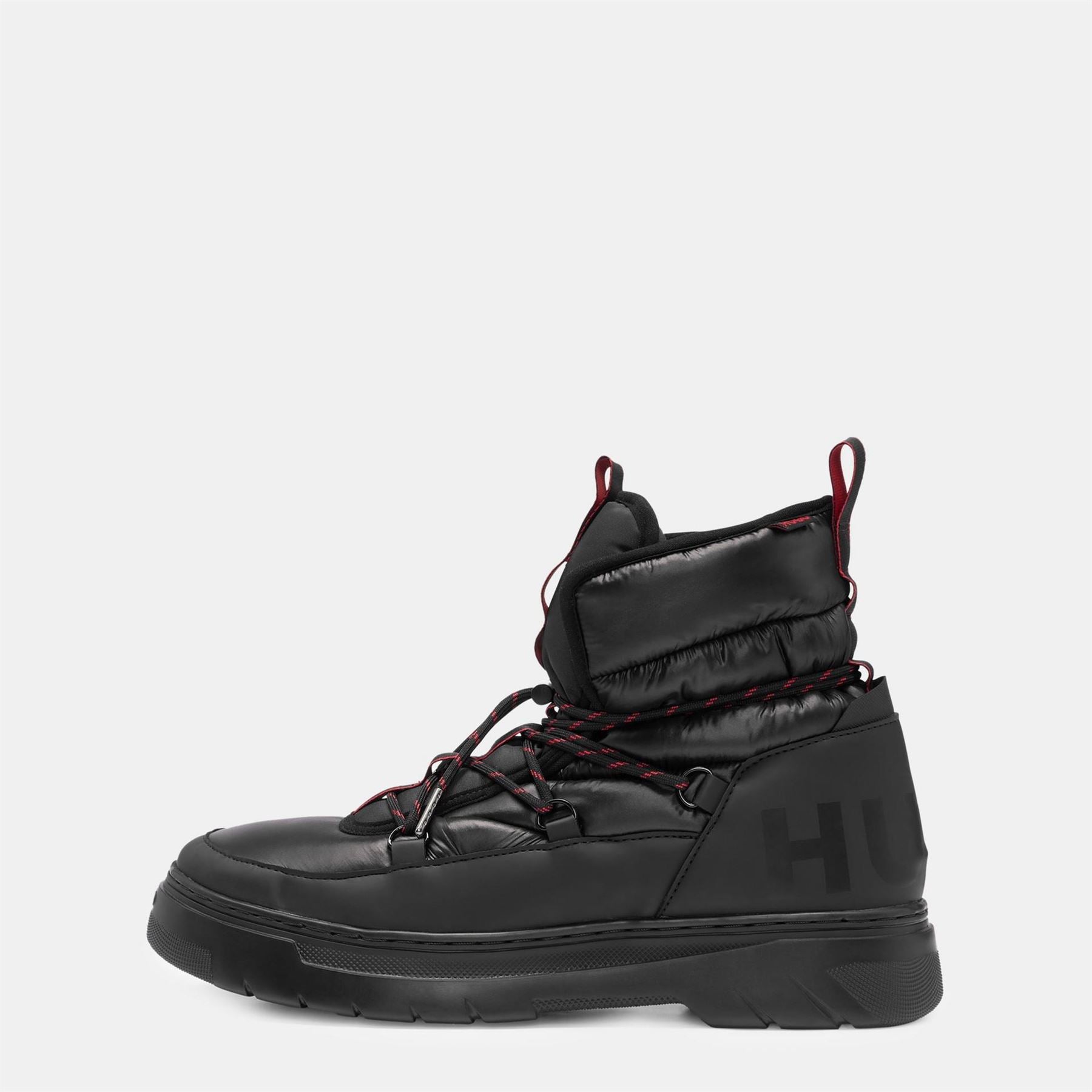 Hugo Urian Ankle Boots with Lace-Up Closure