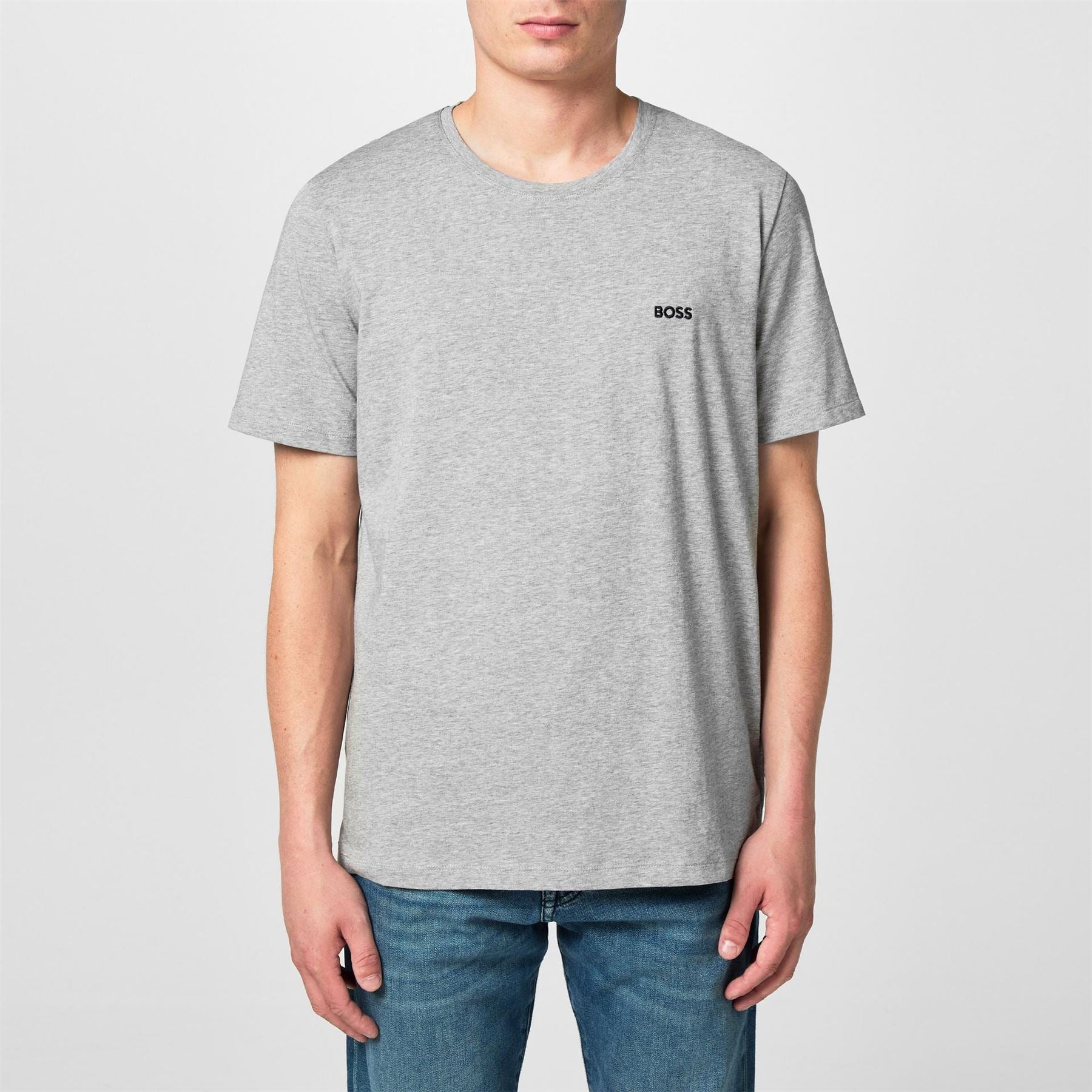 Boss BOSS Bodywear Mix  And  Match Premium Cotton T Shirt with Logo Detail
