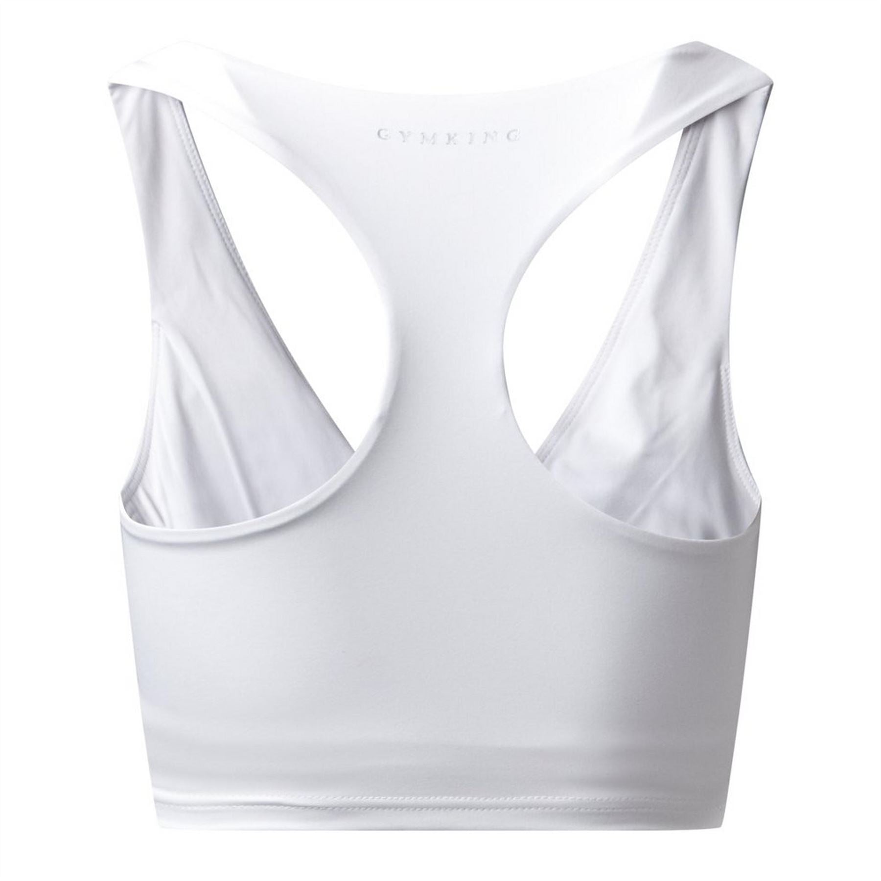 Gym King King 365 V Neck Tank   White