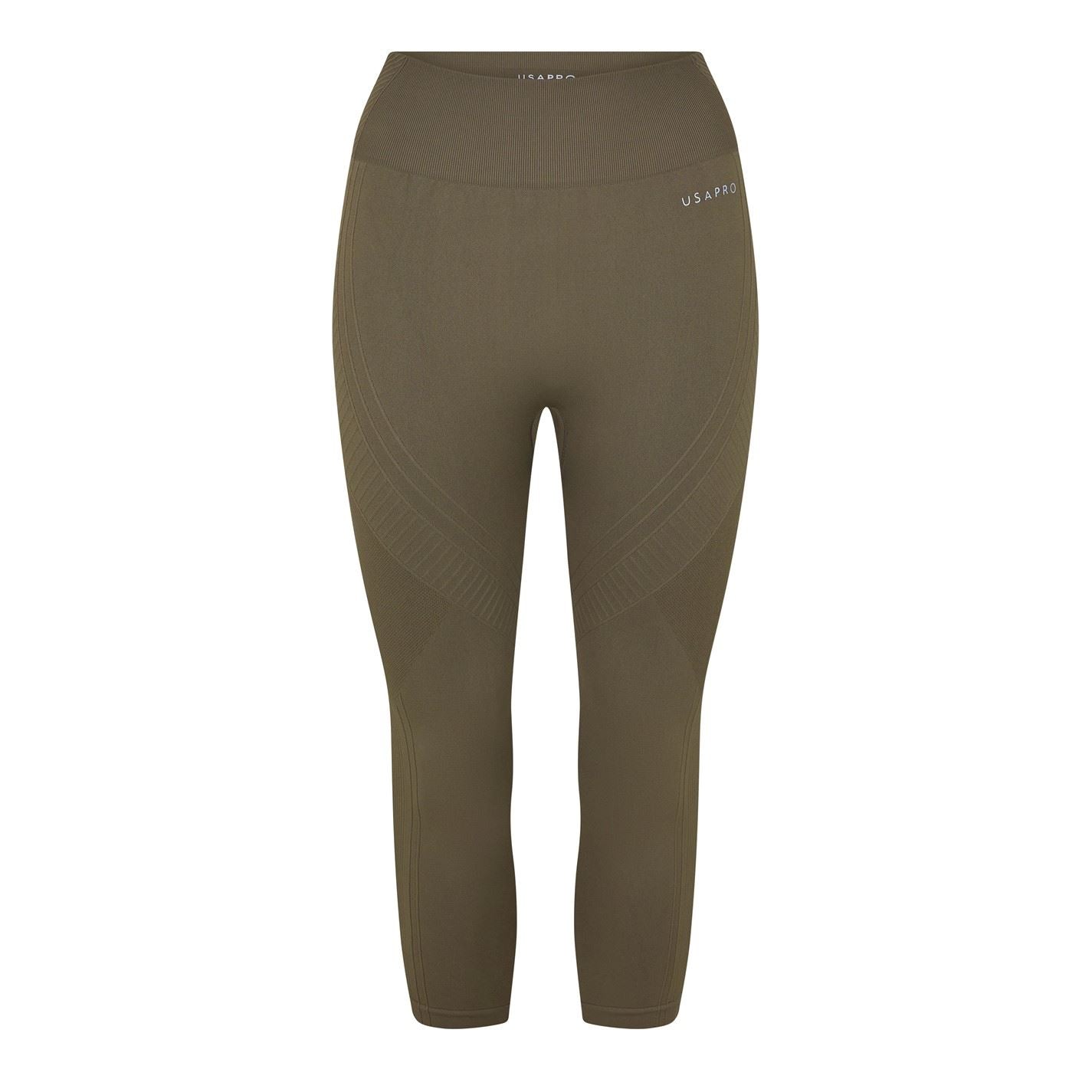 USA Pro Seamless Capri Cropped Leggings