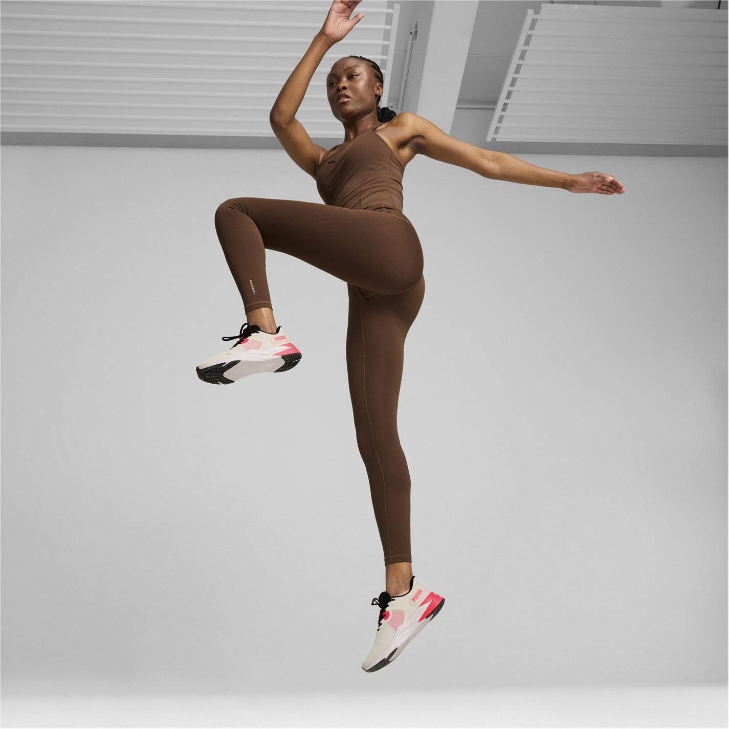 Puma Womens Cloudspun Soft Hw Fl Tight Gym Legging