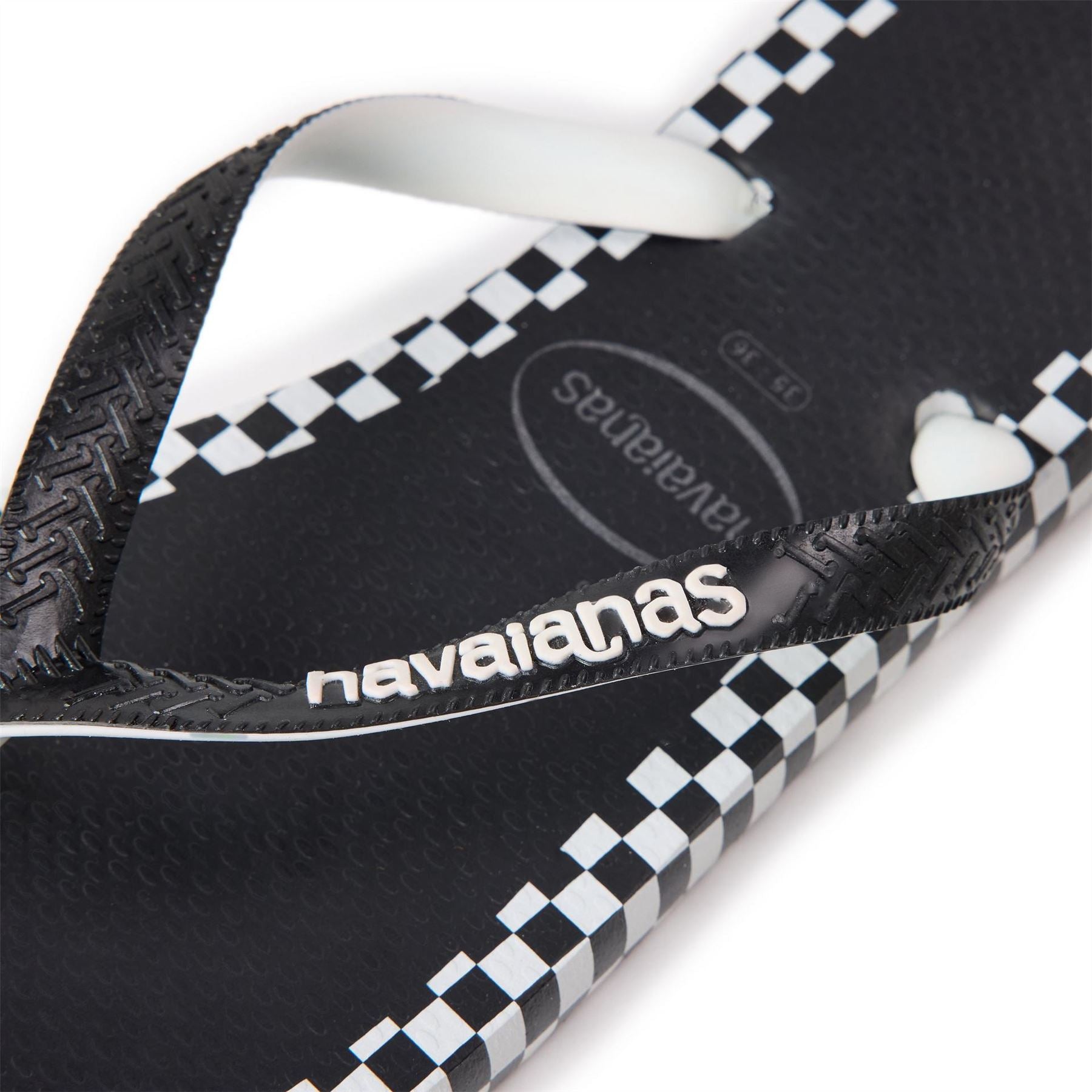 Havaianas Checkerboard Print Thong Toe Flip Flops