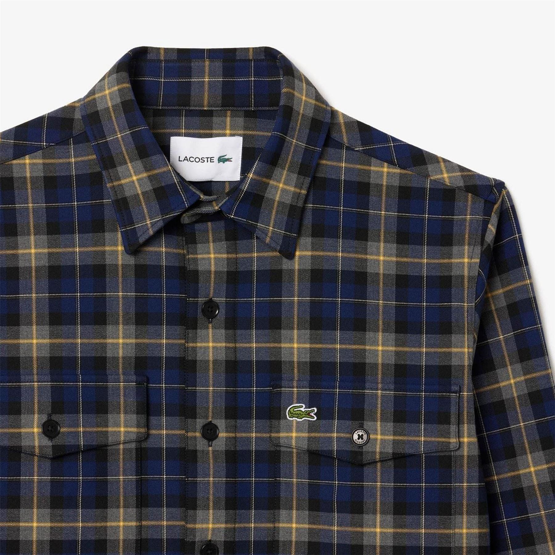 Lacoste Checked Overshirt