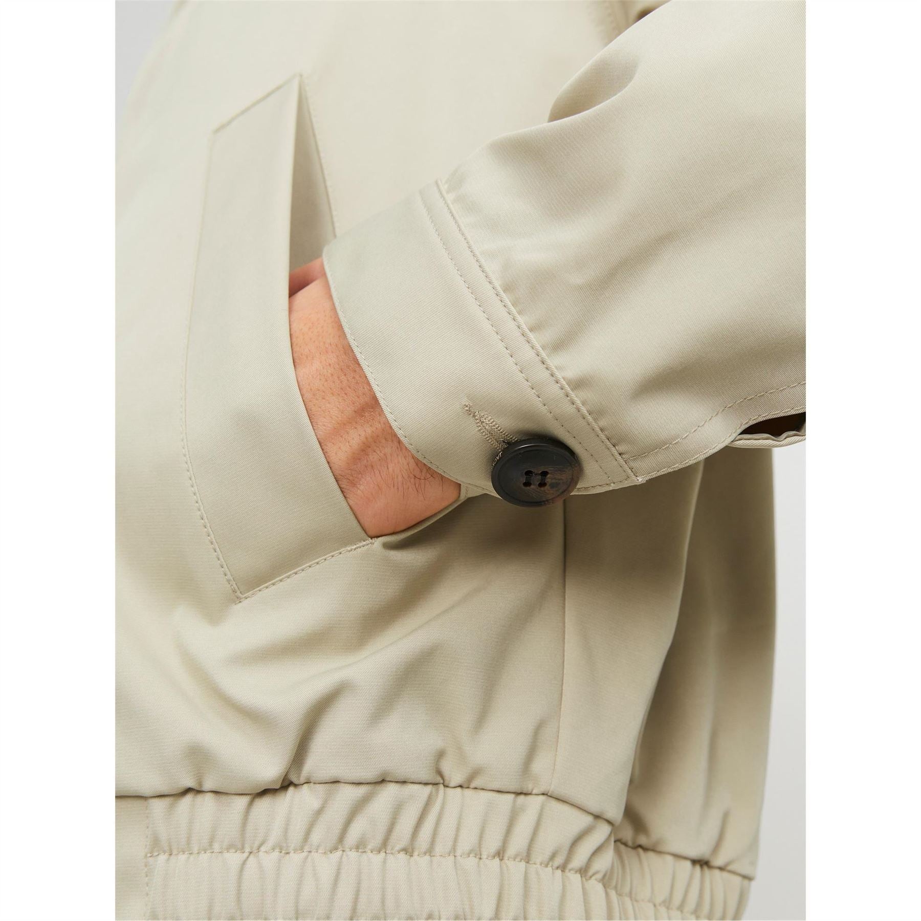 Jack and Jones Short Relaxed Fit Harrington Jacket