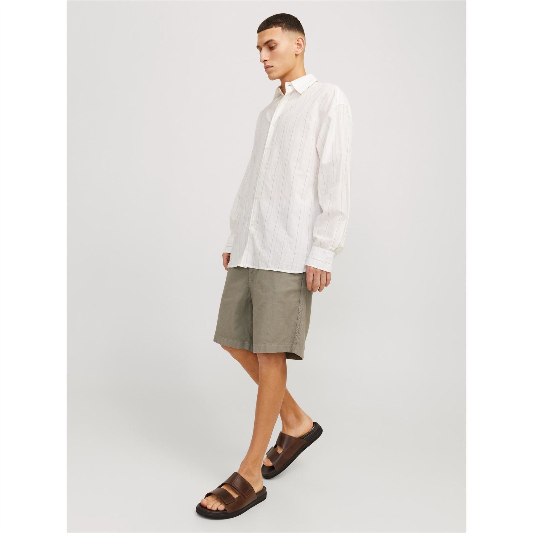 Jack and Jones Junior Linen Chino Shorts