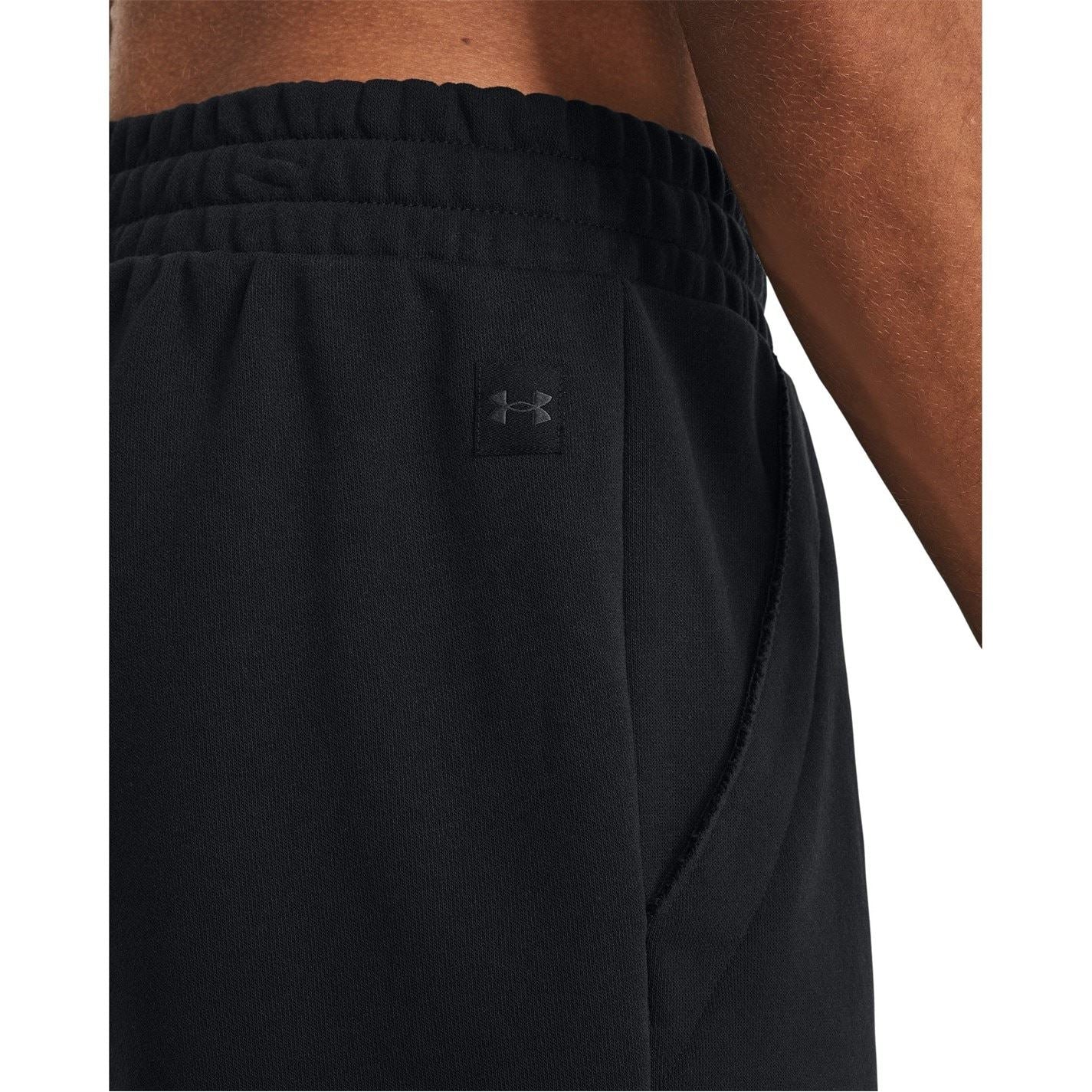 Under Armour Project Rock Terry Fitness Shorts with Elasticated Waistband