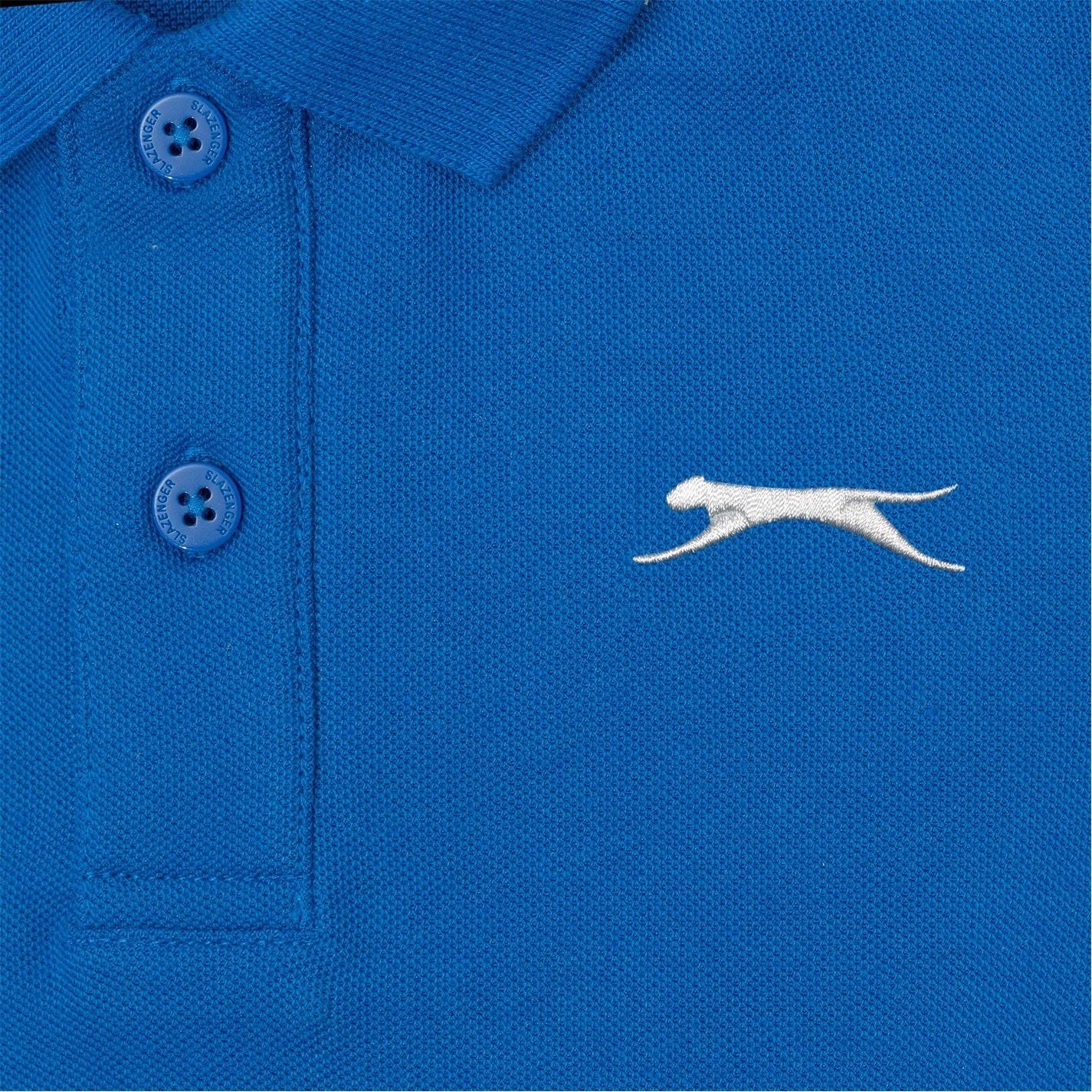 Slazenger Plain Polo Shirt Junior Boys