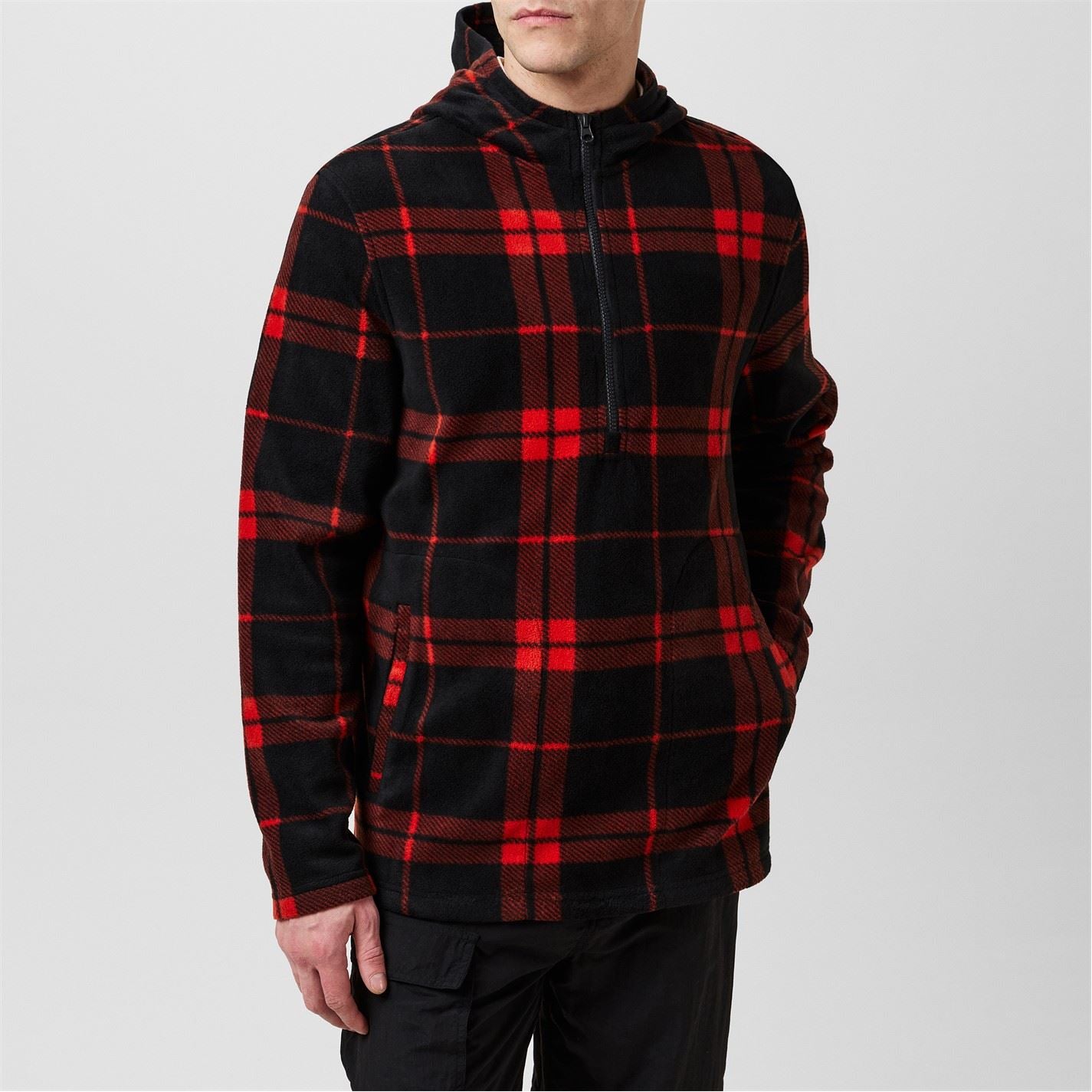 Gelert Mens Quarter Zip Fleece Top