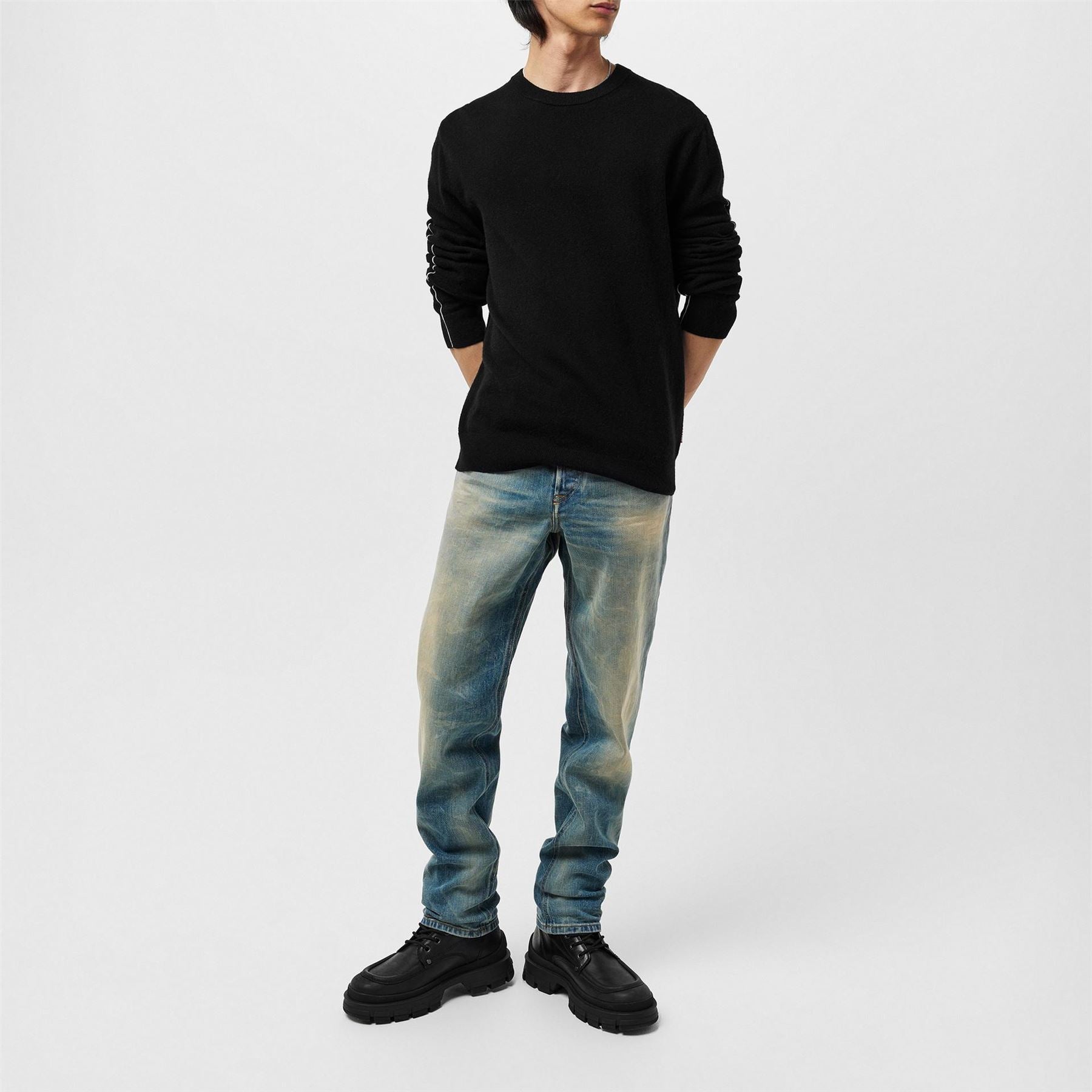 Diesel Regular Fit Crew Neck Sweater